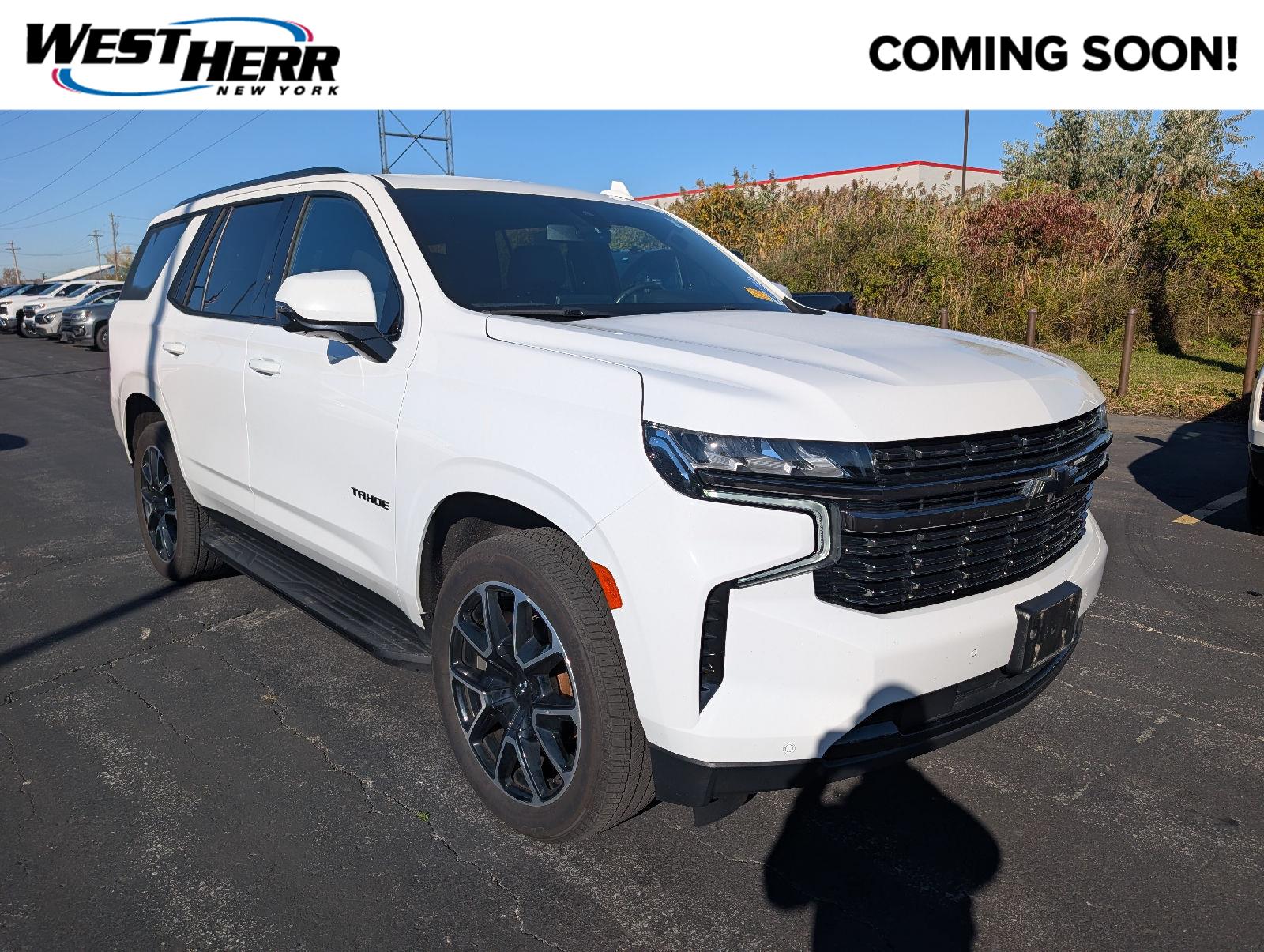 Summit White 2021 Chevrolet Tahoe SUV / Crossover Four-Wheel Drive Automatic