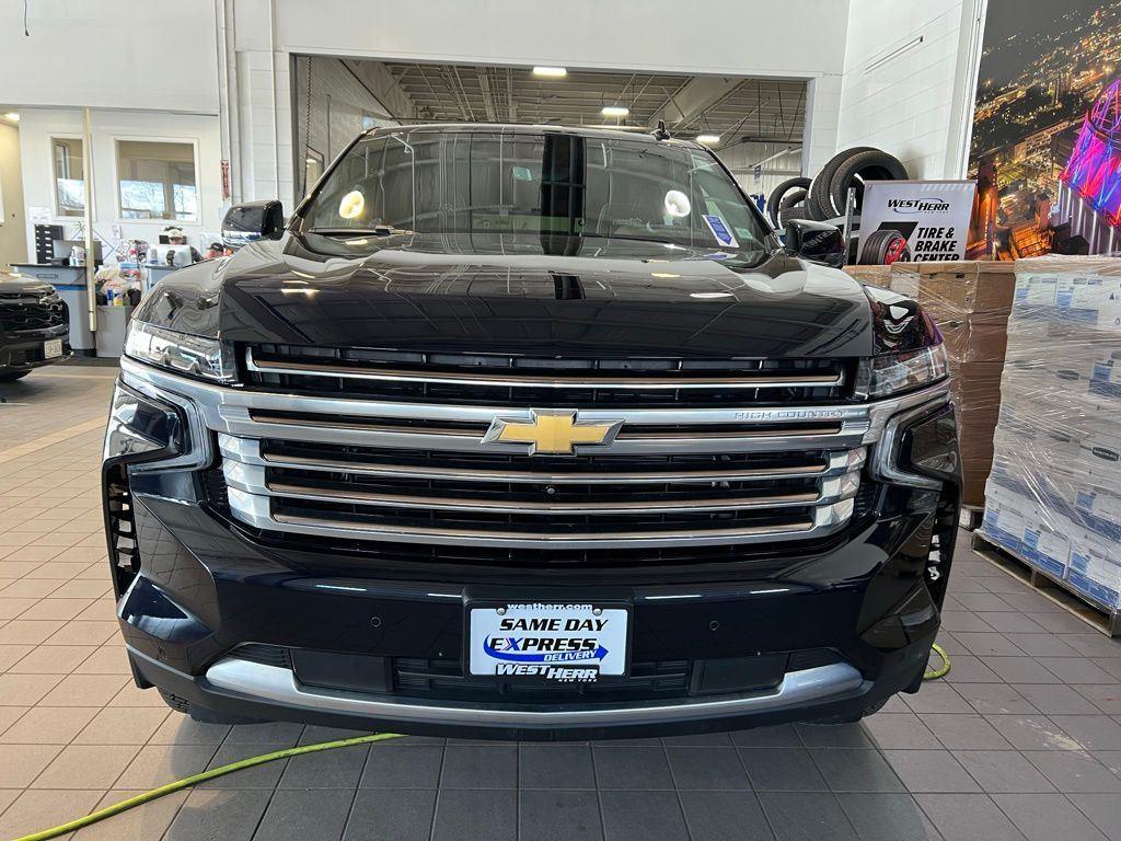 Used 2024 Midnight Blue Metallic Chevrolet High Country image 2
