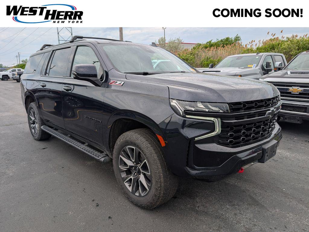 Midnight Blue Metallic 2024 Chevrolet Suburban SUV / Crossover Four-Wheel Drive Automatic