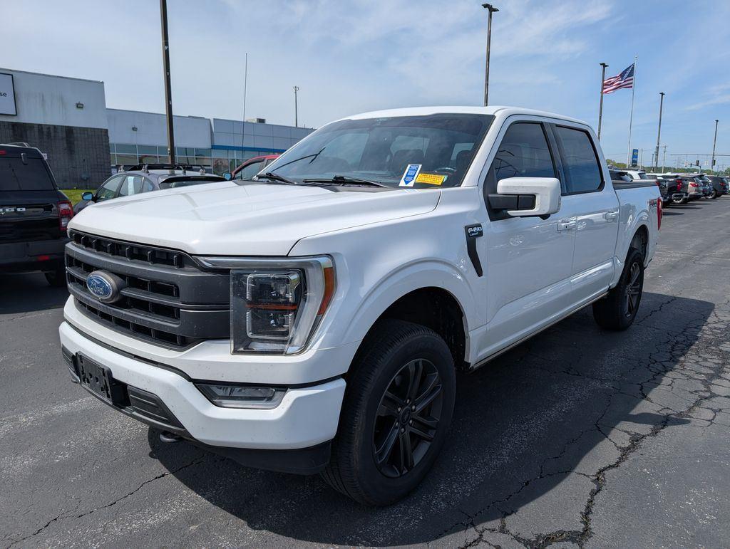 Used 2021 Oxford White Ford LARIAT image 4
