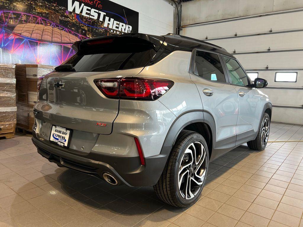 Used 2024 Sterling Gray Metallic Chevrolet RS image 12