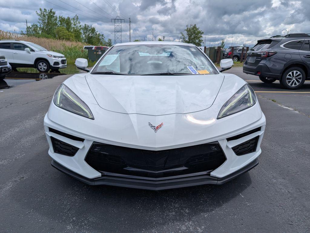 Used 2023 Arctic White Chevrolet Stingray image 2