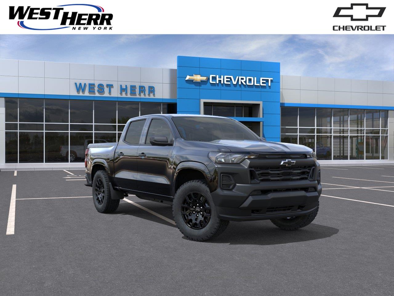 Black 2026 Chevrolet Colorado Pickup Truck Four-Wheel Drive 8-Speed Automatic