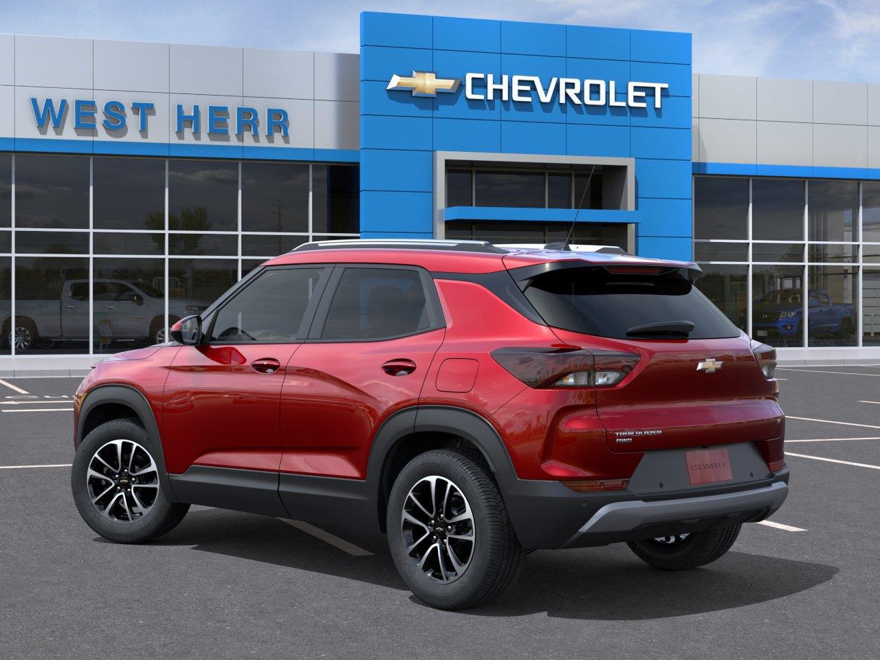 Used 2026 Apex Red Chevrolet LT image 3