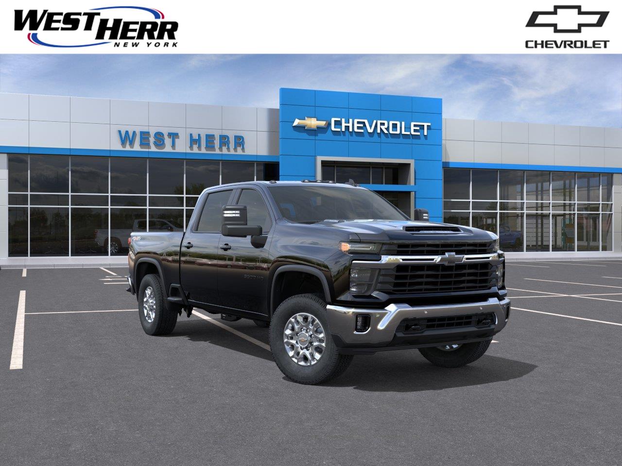 Black 2026 Chevrolet Silverado 3500HD Pickup Truck Four-Wheel Drive Automatic