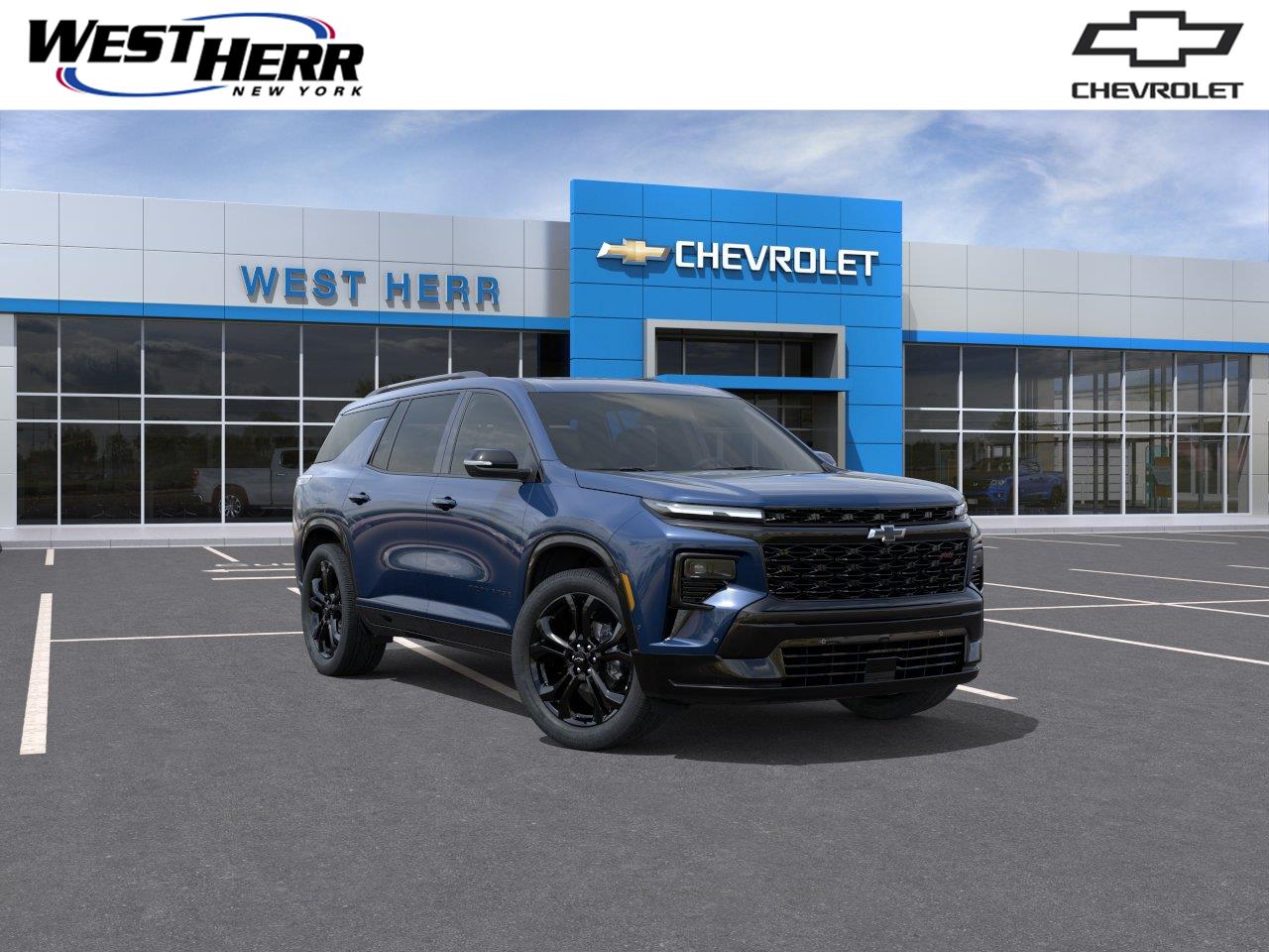 Twilight Blue 2027 Chevrolet Traverse SUV / Crossover Four-Wheel Drive 8-Speed Automatic