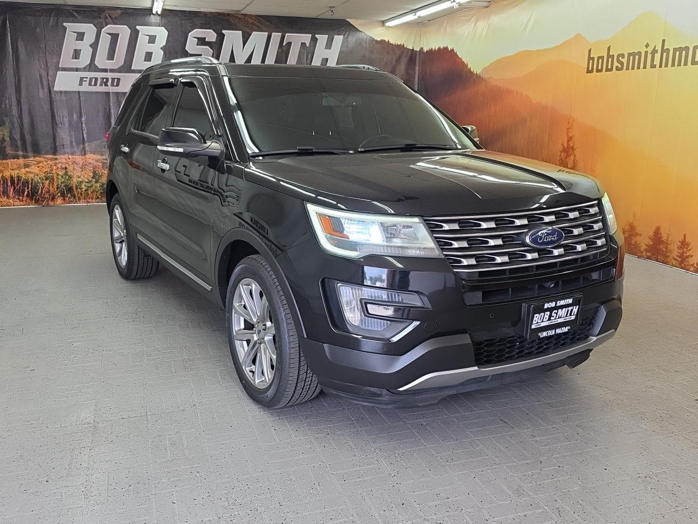 Shadow Black 2016 Ford Explorer Limited 4WD SUV / Crossover All-Wheel Drive 6-Speed Automatic
