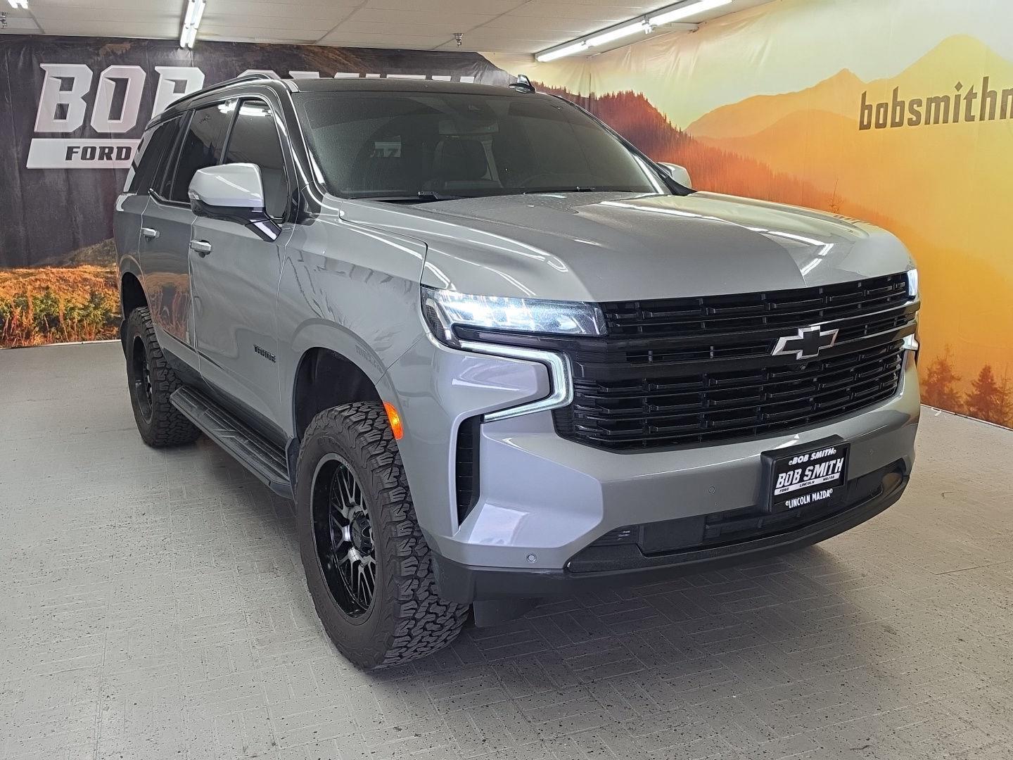 Silver Sage Metallic 2023 Chevrolet Tahoe SUV / Crossover Four-Wheel Drive Automatic