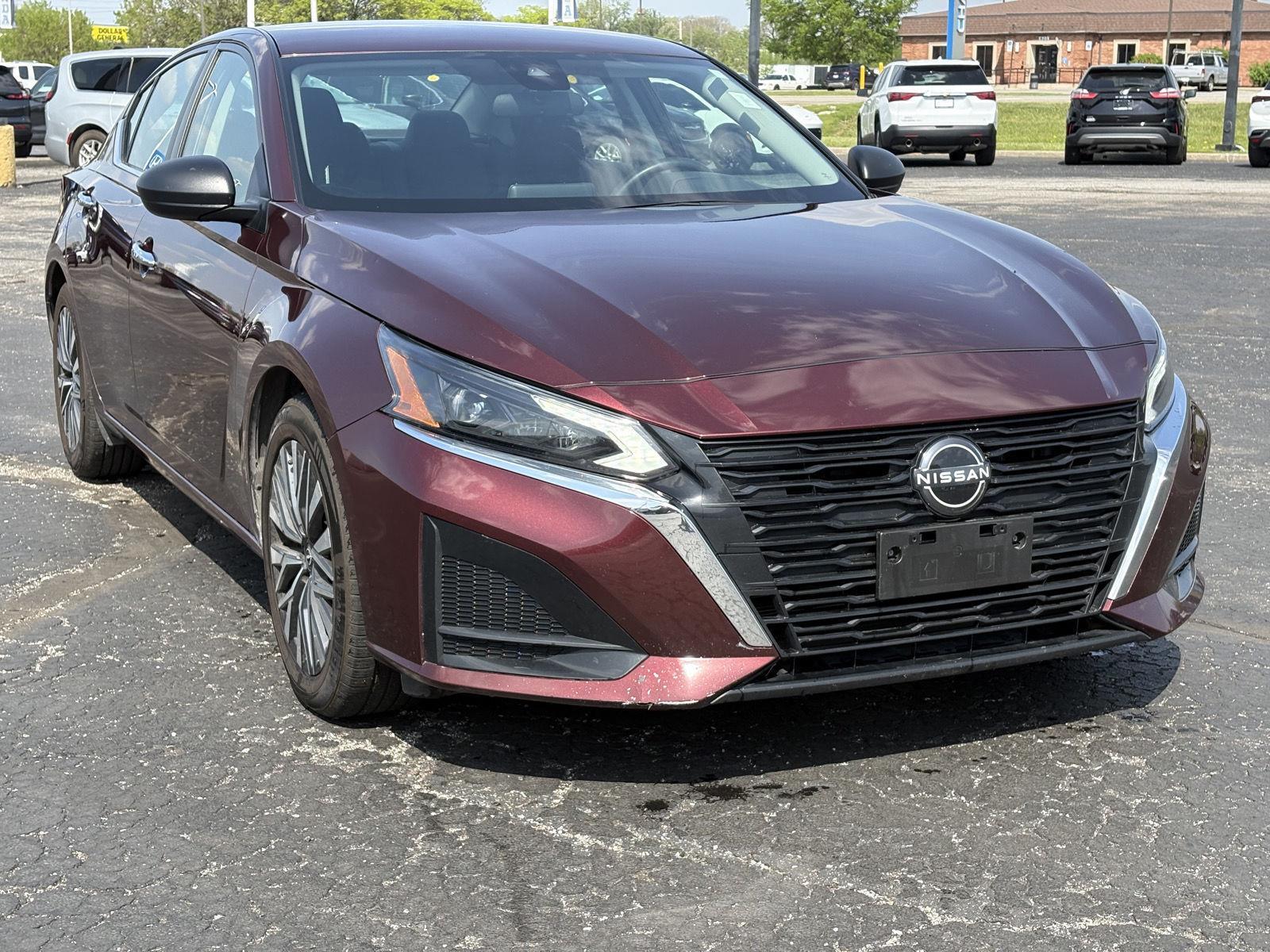 Garnet Pearl Metallic 2024 Nissan Altima 2.5 SV FWD Sedan Front-Wheel Drive Continuously Variable Transmission