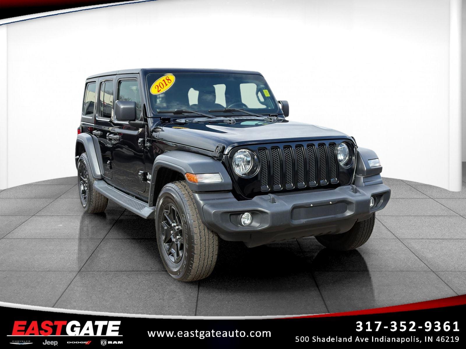 2018 Jeep Wrangler Unlimited Sport S 4WD