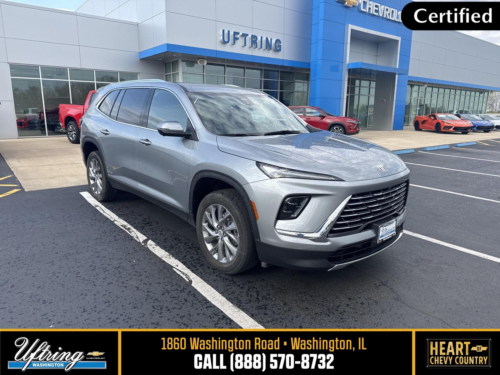 Moonstone Gray Metallic 2025 Buick Enclave Preferred AWD SUV / Crossover Four-Wheel Drive 8-Speed Automatic