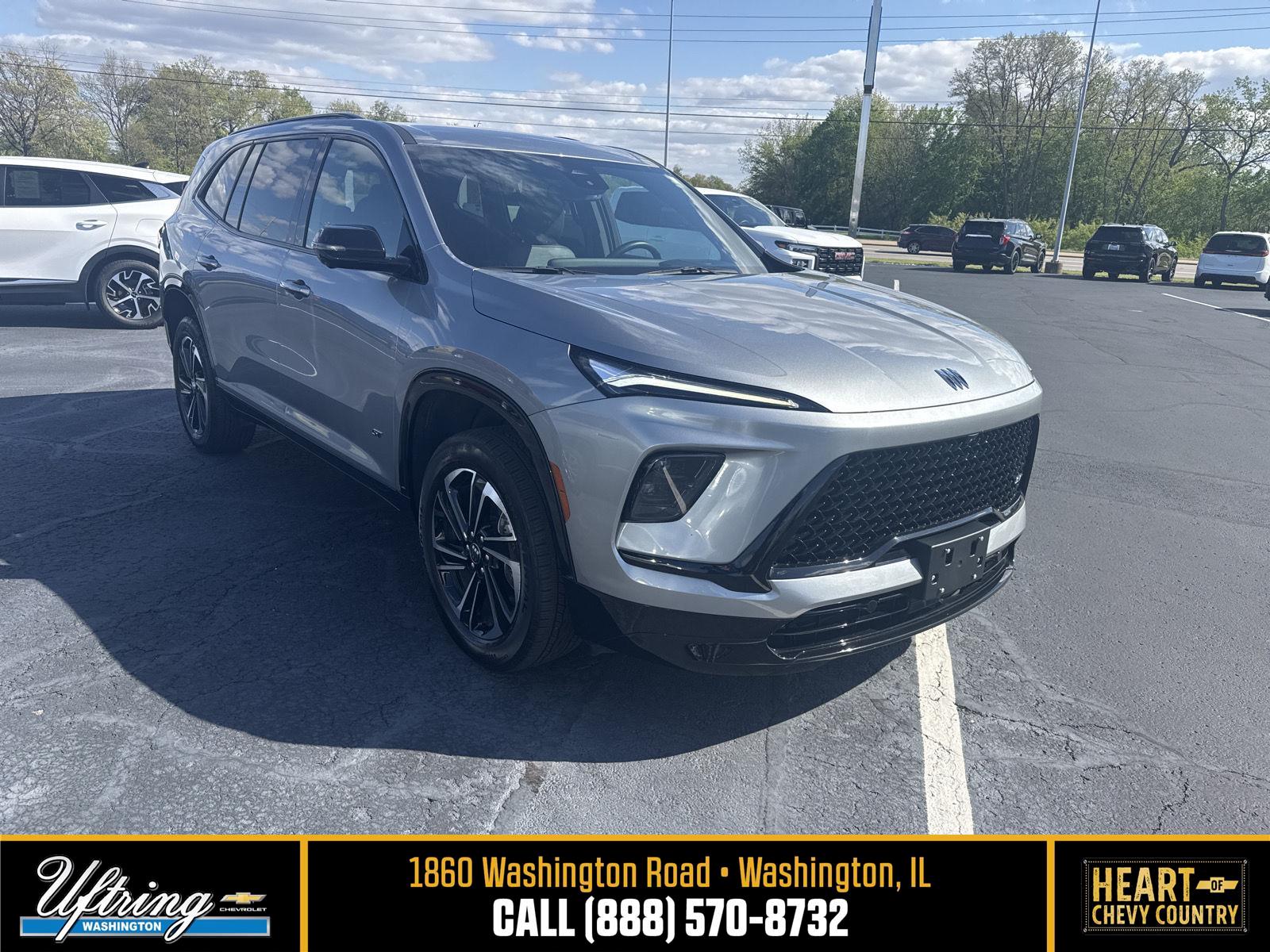 Moonstone Gray Metallic 2025 Buick Enclave SUV / Crossover Front-Wheel Drive 8-Speed Automatic