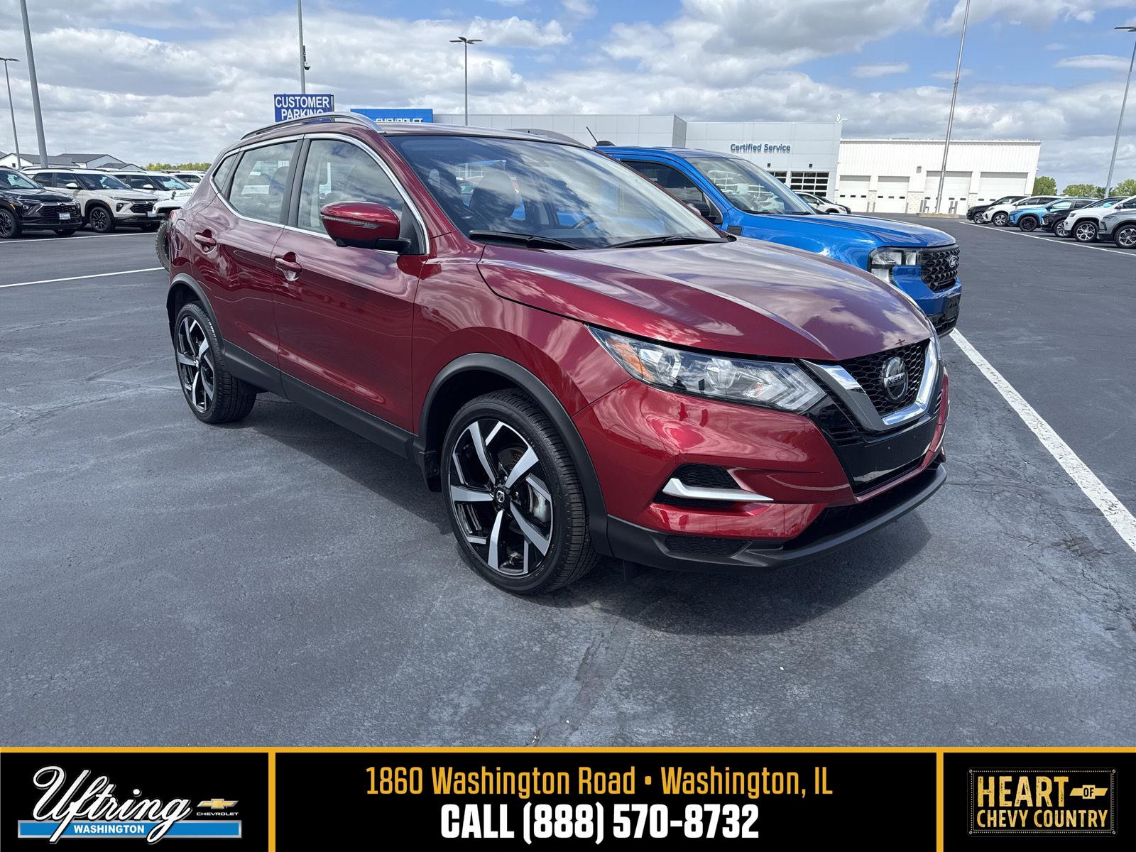 Red (Scarlet Ember Pearl Metallic) 2022 Nissan Rogue Sport SUV / Crossover All-Wheel Drive Continuously Variable Transmission