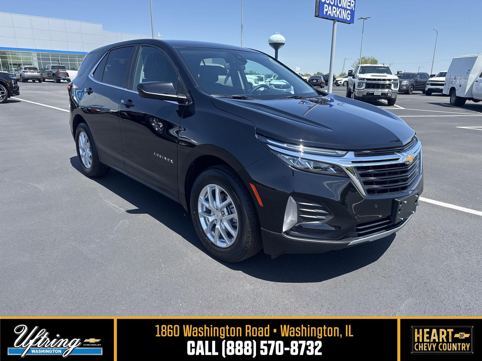 Mosaic Black Metallic 2024 Chevrolet Equinox SUV / Crossover Front-Wheel Drive 6-Speed Automatic Overdrive