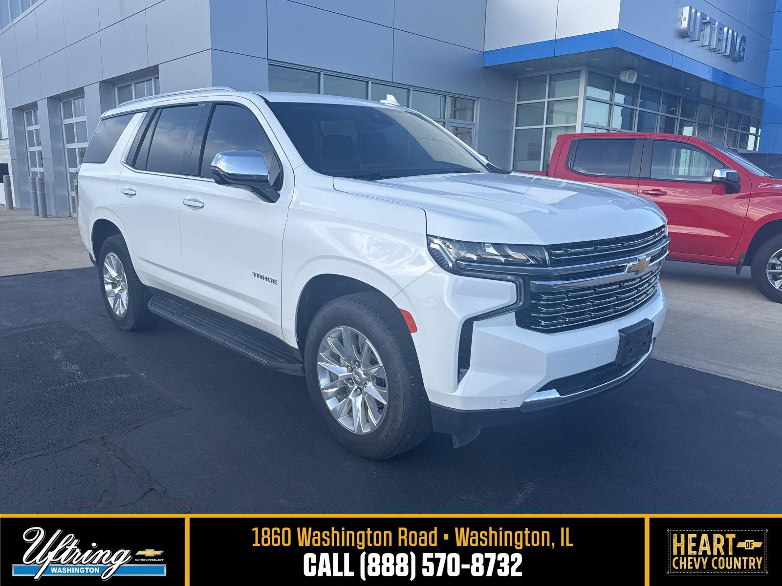 Summit White 2024 Chevrolet Tahoe SUV / Crossover Four-Wheel Drive Automatic