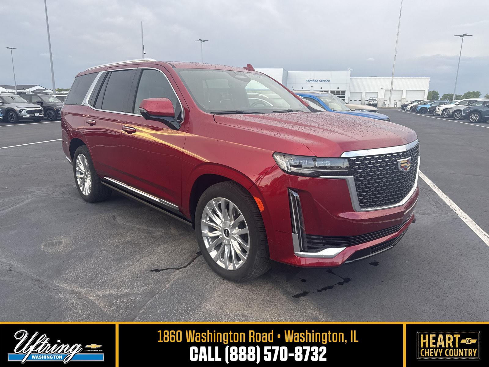 Radiant Red Tintcoat 2024 Cadillac Escalade Premium Luxury 4WD SUV / Crossover Four-Wheel Drive Automatic
