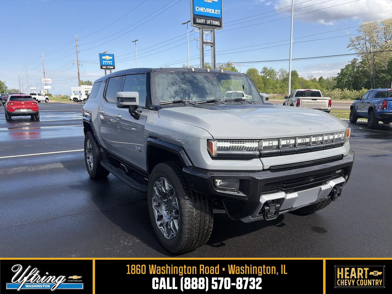 Meteorite Metallic (Grey) 2025 GMC Hummer EV SUV 3X AWD SUV / Crossover All-Wheel Drive Automatic