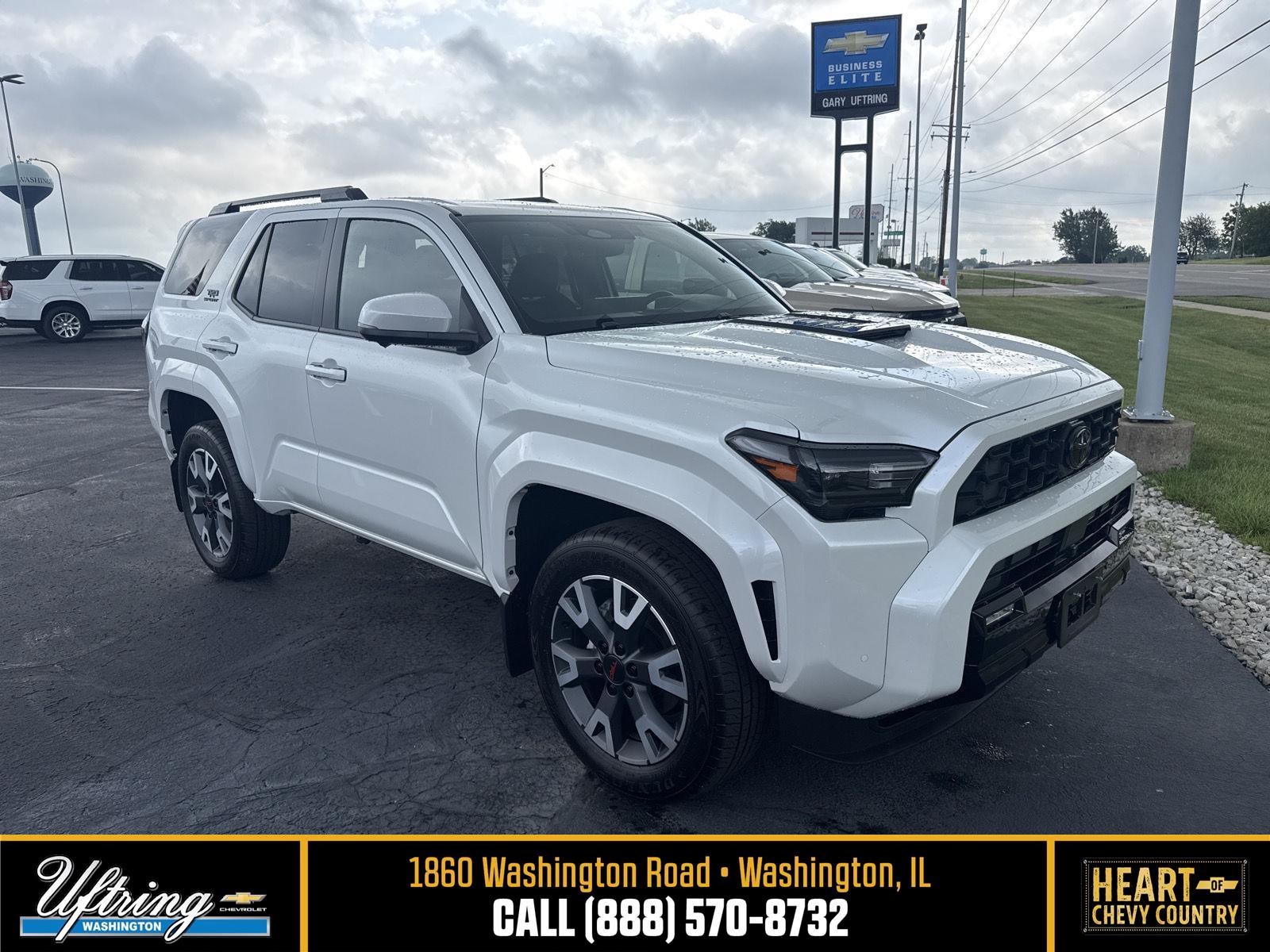 White (Wind Chill Pearl) 2026 Toyota 4Runner TRD Sport Premium 4WD SUV / Crossover Four-Wheel Drive Automatic