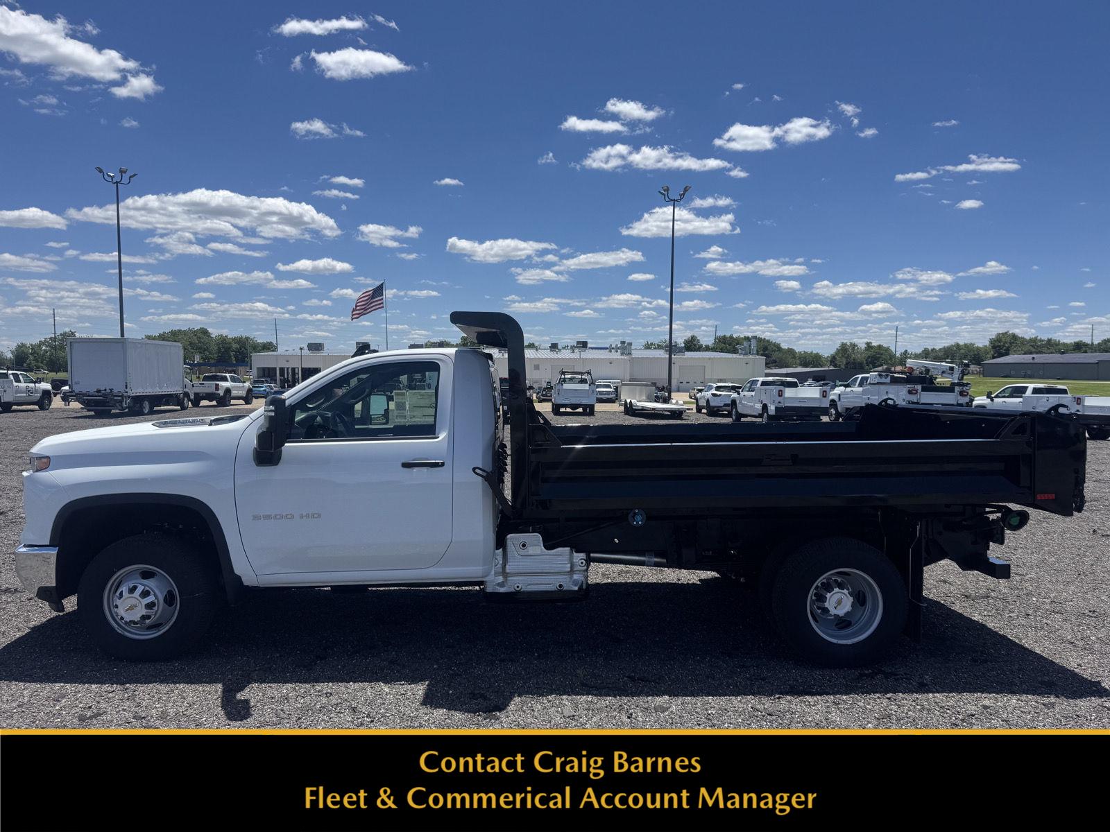 Summit White 2026 Chevrolet Silverado 3500HD Chassis Pickup Truck Four-Wheel Drive Automatic