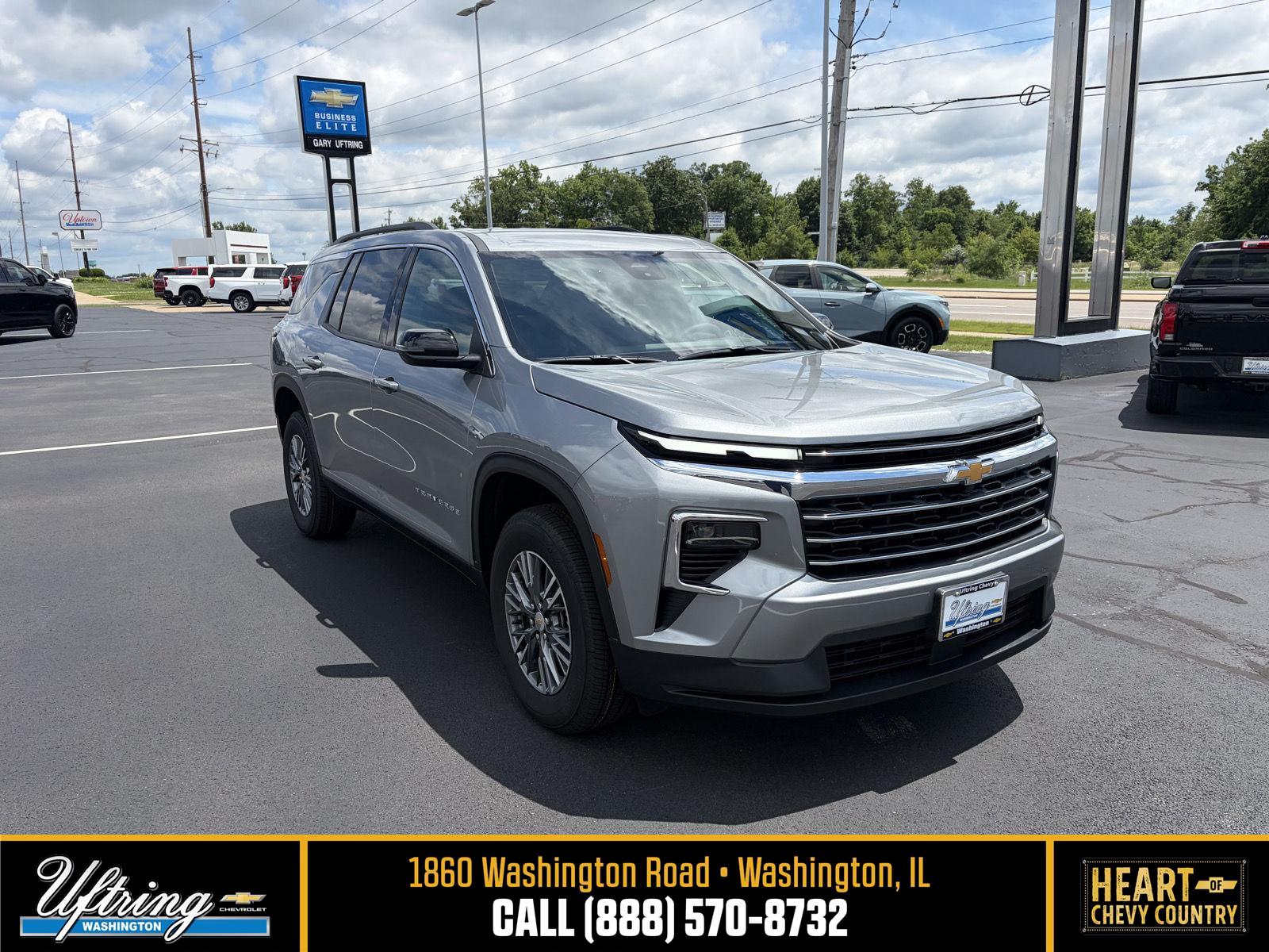 Sterling Gray Metallic 2026 Chevrolet Traverse SUV / Crossover Front-Wheel Drive 8-Speed Automatic
