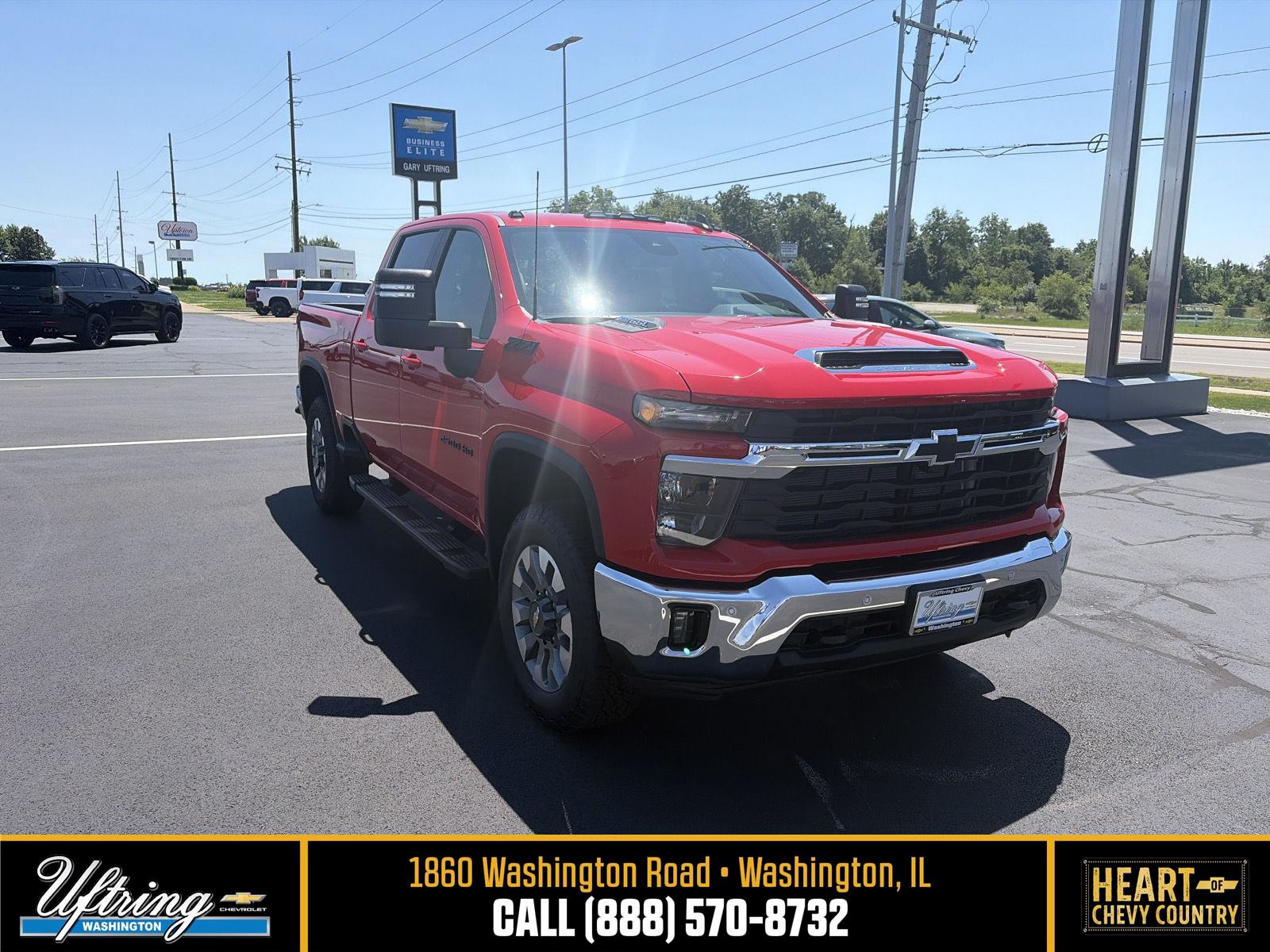 Red Hot 2026 Chevrolet Silverado 2500HD Pickup Truck Four-Wheel Drive Automatic