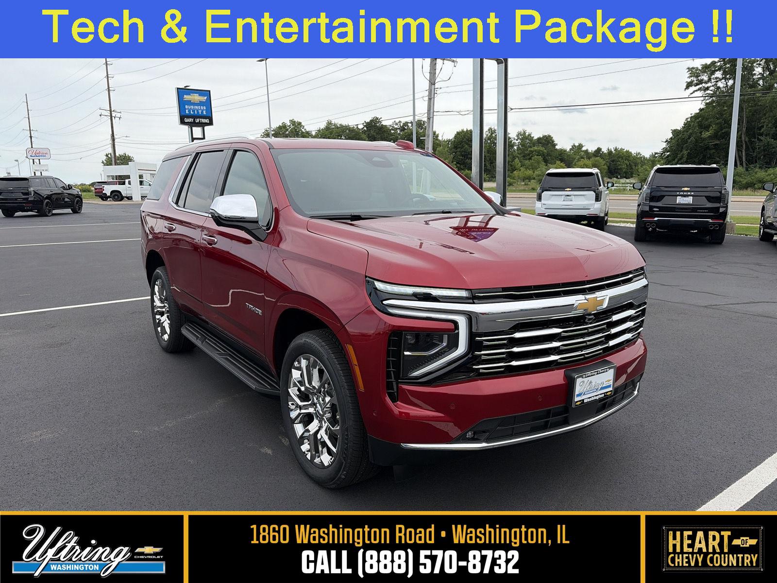 Radiant Red Tintcoat 2026 Chevrolet Tahoe SUV / Crossover Four-Wheel Drive Automatic