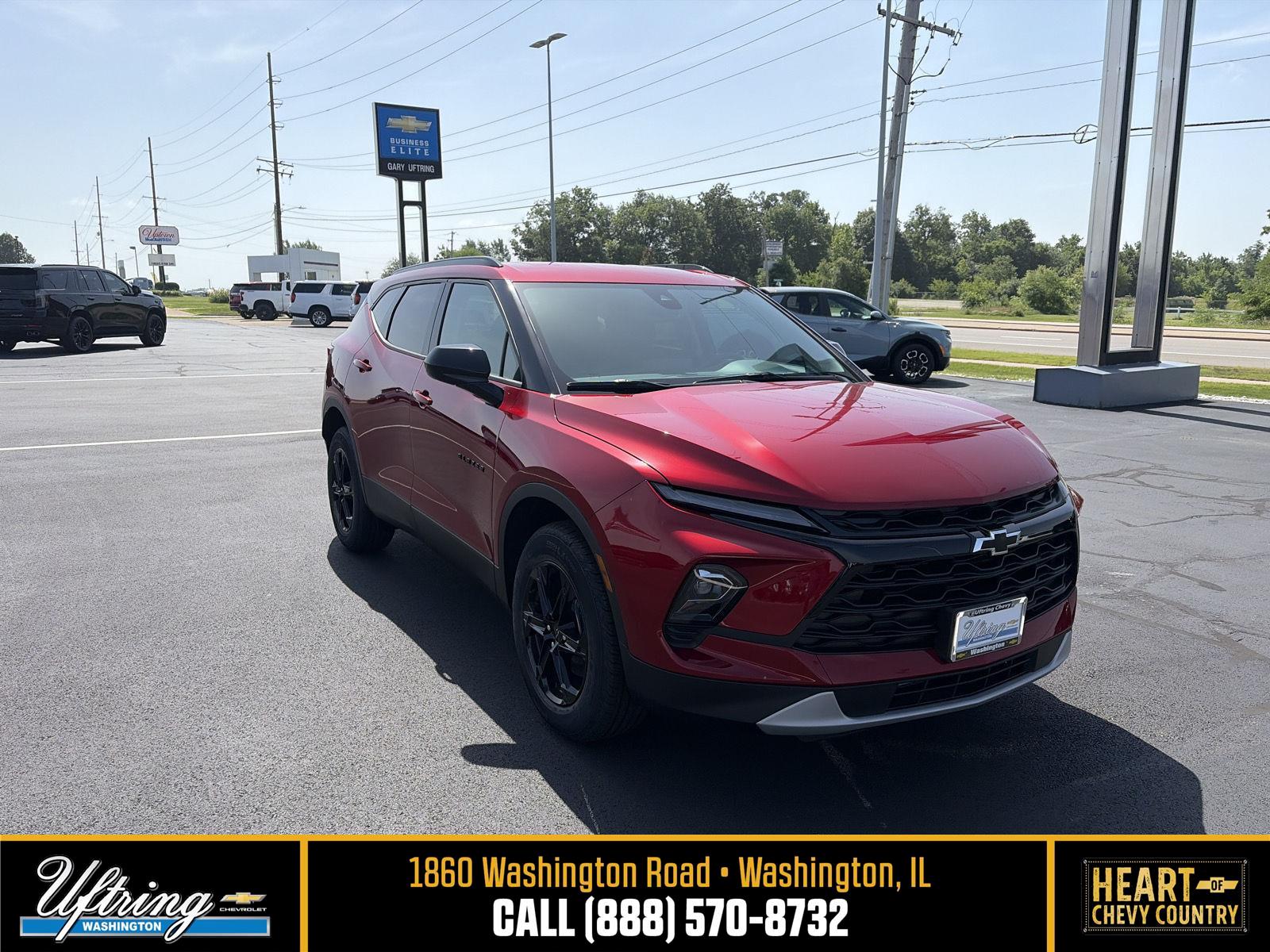 Radiant Red Tintcoat 2026 Chevrolet Blazer SUV / Crossover  9-Speed Automatic