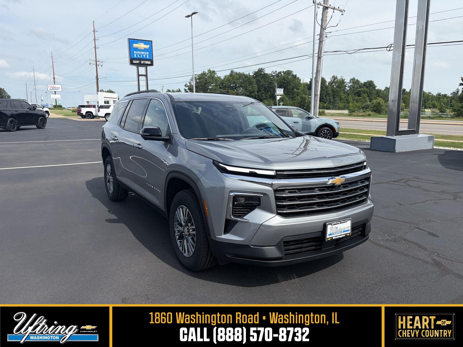 Sterling Gray Metallic 2026 Chevrolet Traverse SUV / Crossover Four-Wheel Drive 8-Speed Automatic