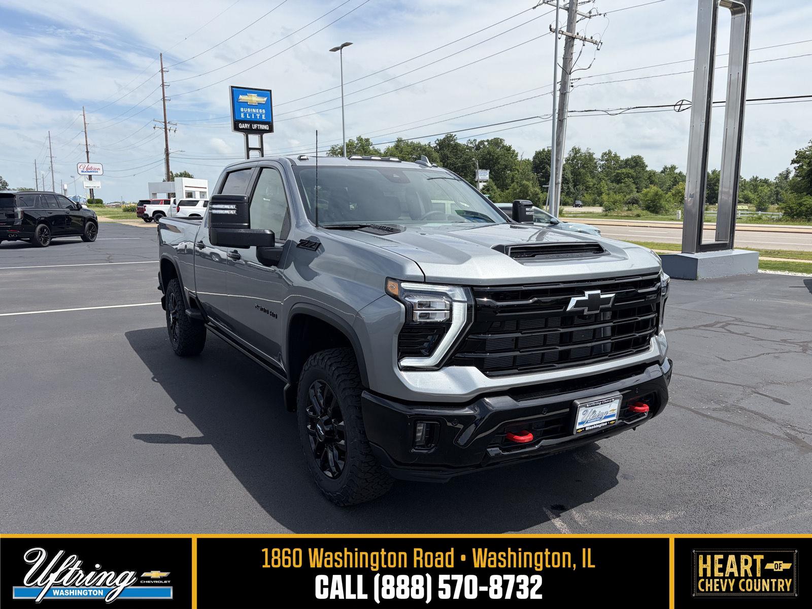 Sterling Gray Metallic 2026 Chevrolet Silverado 2500HD Pickup Truck Four-Wheel Drive Automatic