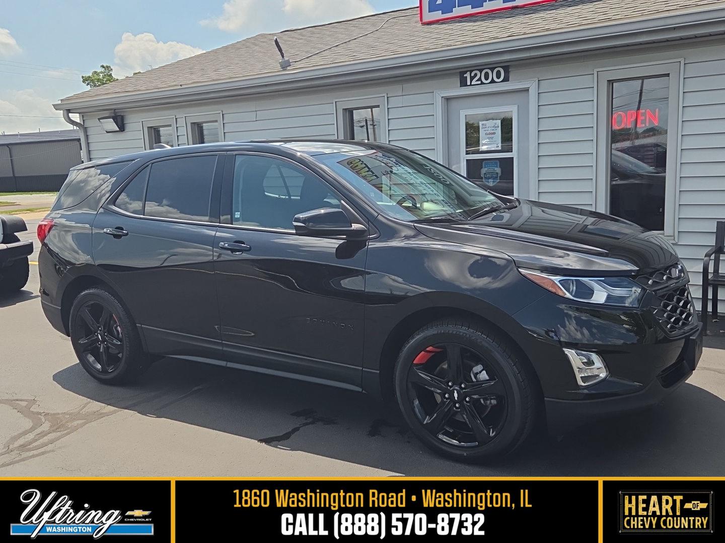 Mosaic Black Metallic 2019 Chevrolet Equinox SUV / Crossover Front-Wheel Drive 9-Speed Automatic Overdrive