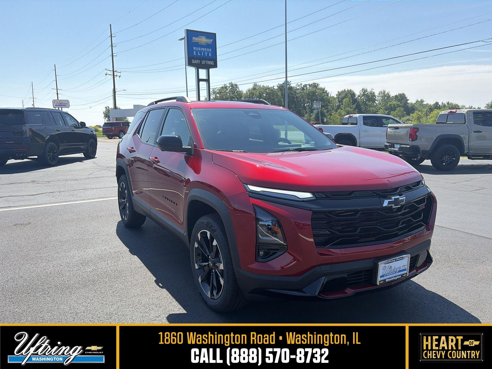 Radiant Red Tintcoat 2027 Chevrolet Equinox SUV / Crossover Four-Wheel Drive 8-Speed Automatic