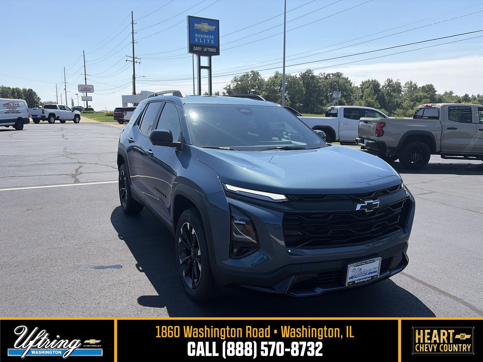 Lakeshore Blue Metallic 2027 Chevrolet Equinox SUV / Crossover Four-Wheel Drive 8-Speed Automatic