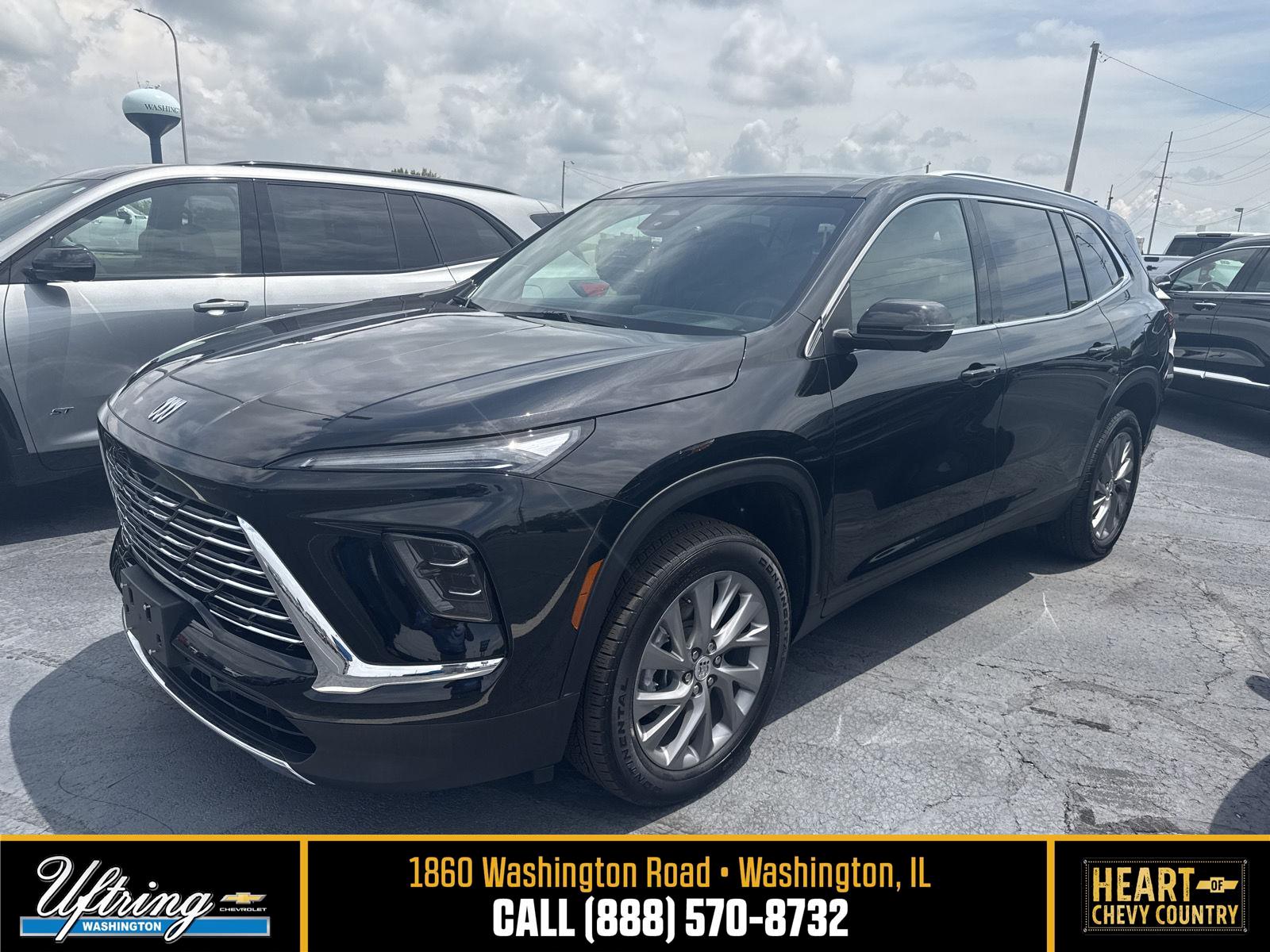 Black (Ebony Twilight Metallic) 2025 Buick Enclave SUV / Crossover Front-Wheel Drive 8-Speed Automatic