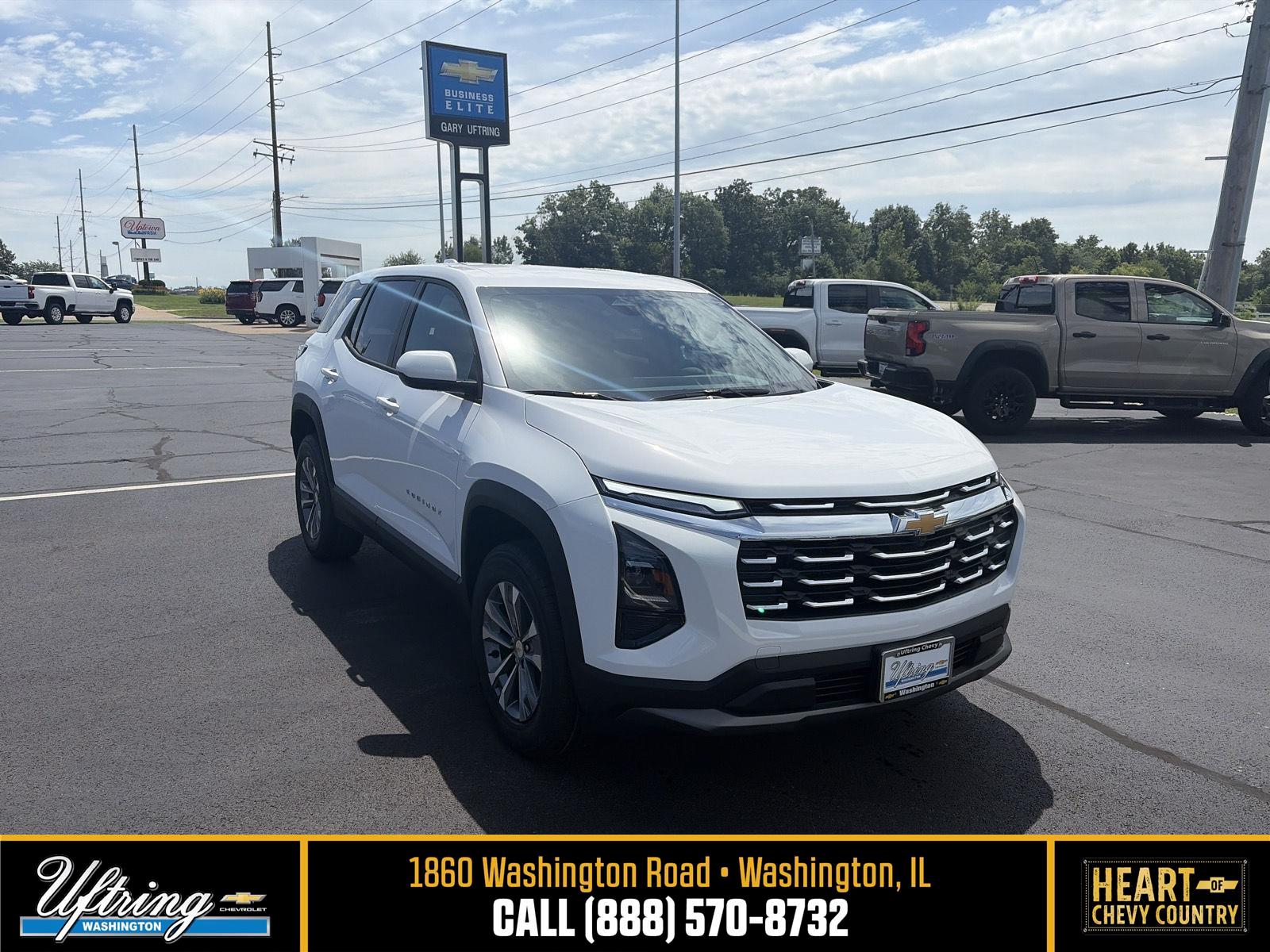 Summit White 2027 Chevrolet Equinox SUV / Crossover Front-Wheel Drive 8-Speed Automatic