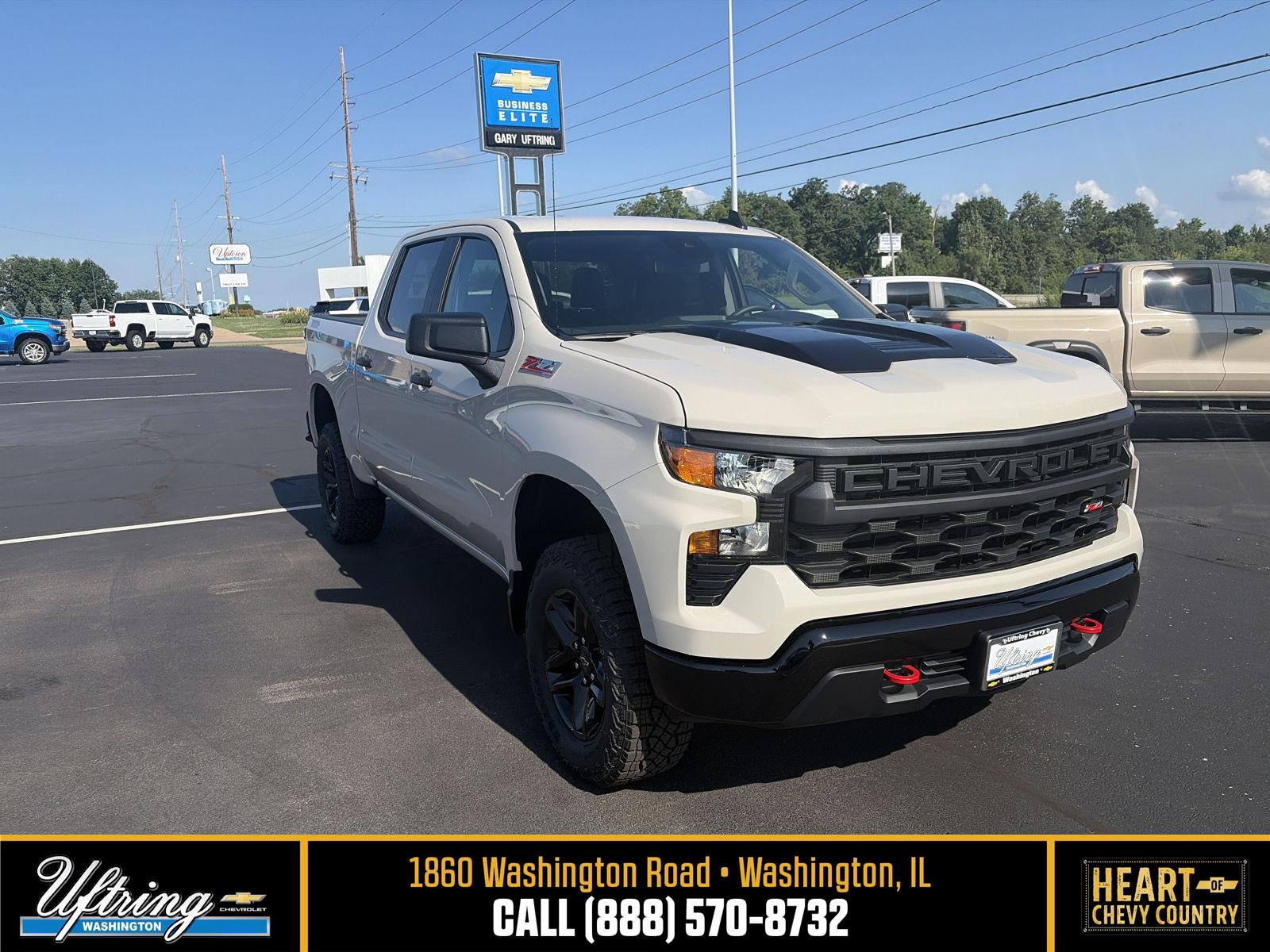 White Sands 2026 Chevrolet Silverado 1500 Pickup Truck Four-Wheel Drive Automatic
