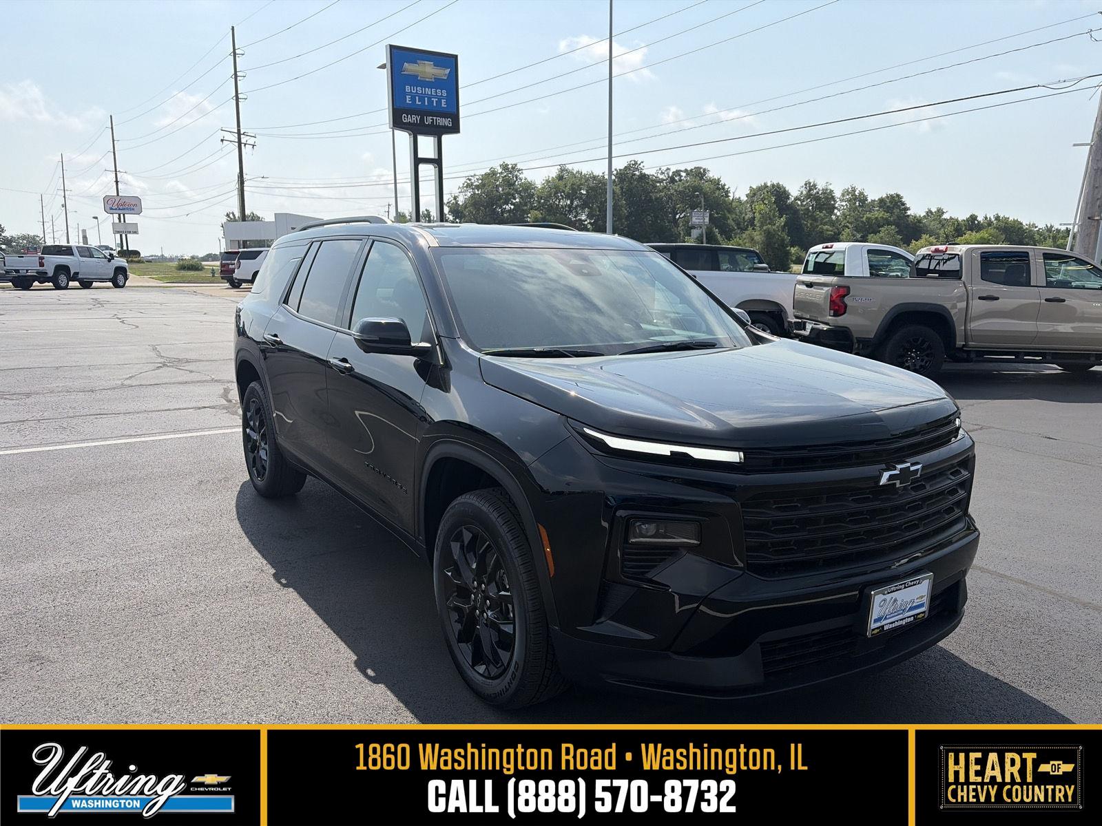 Mosaic Black Metallic 2026 Chevrolet Traverse SUV / Crossover Front-Wheel Drive 8-Speed Automatic