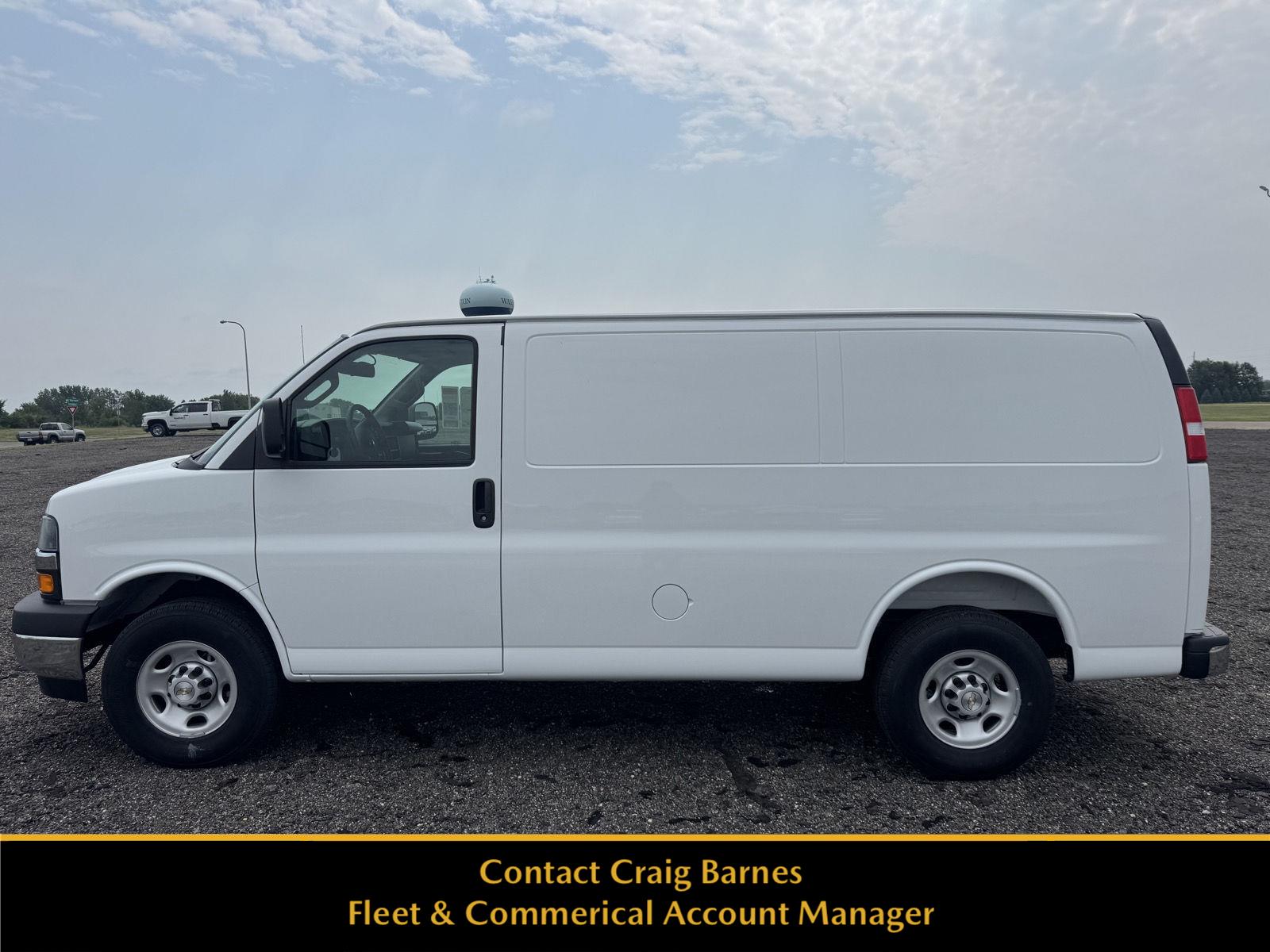 Summit White 2026 Chevrolet Express Cargo Van Rear-Wheel Drive 8-Speed Automatic