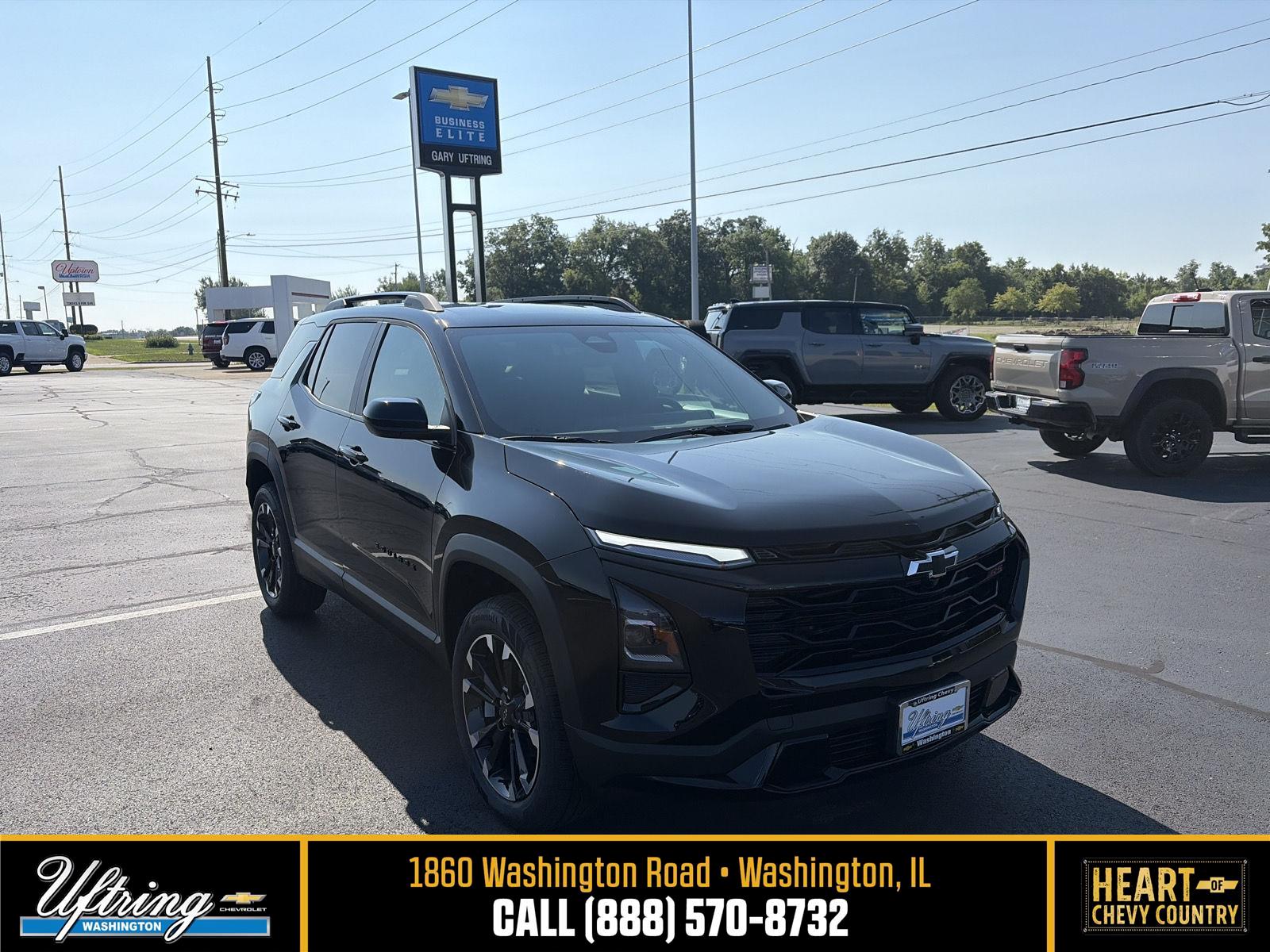Mosaic Black Metallic 2027 Chevrolet Equinox SUV / Crossover Front-Wheel Drive 8-Speed Automatic