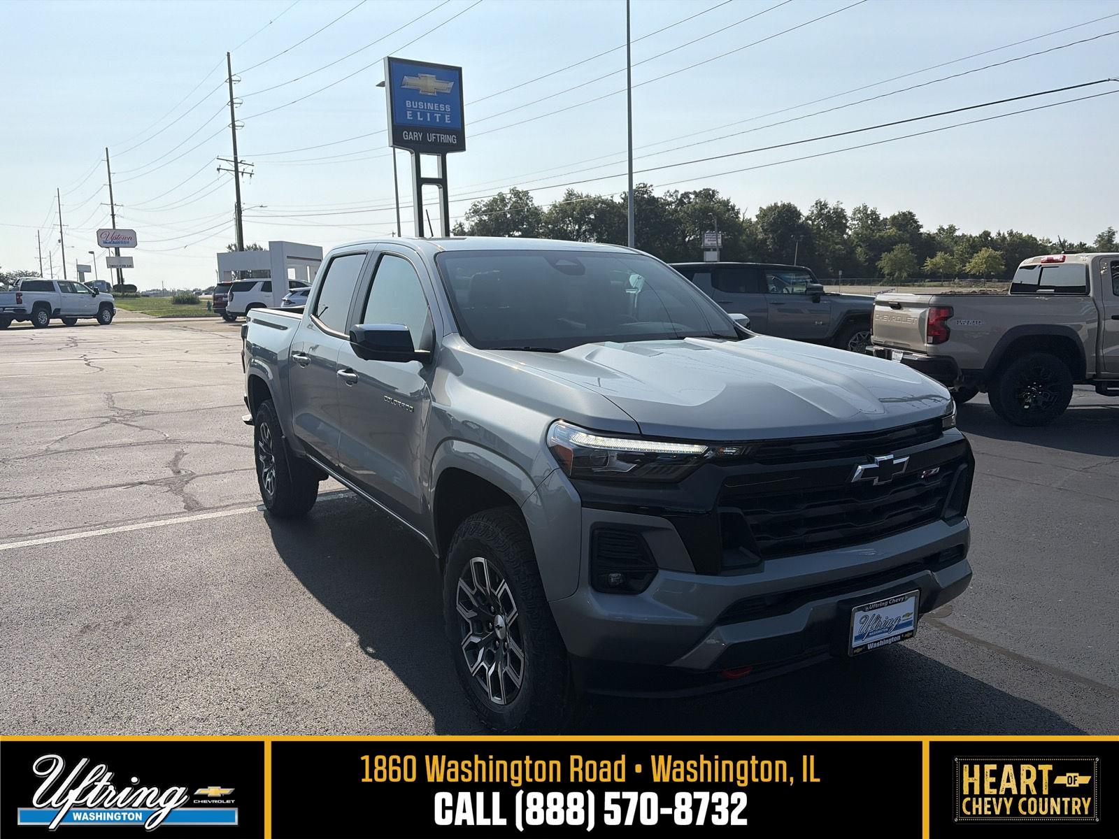 Sterling Gray Metallic 2026 Chevrolet Colorado Pickup Truck Four-Wheel Drive 8-Speed Automatic