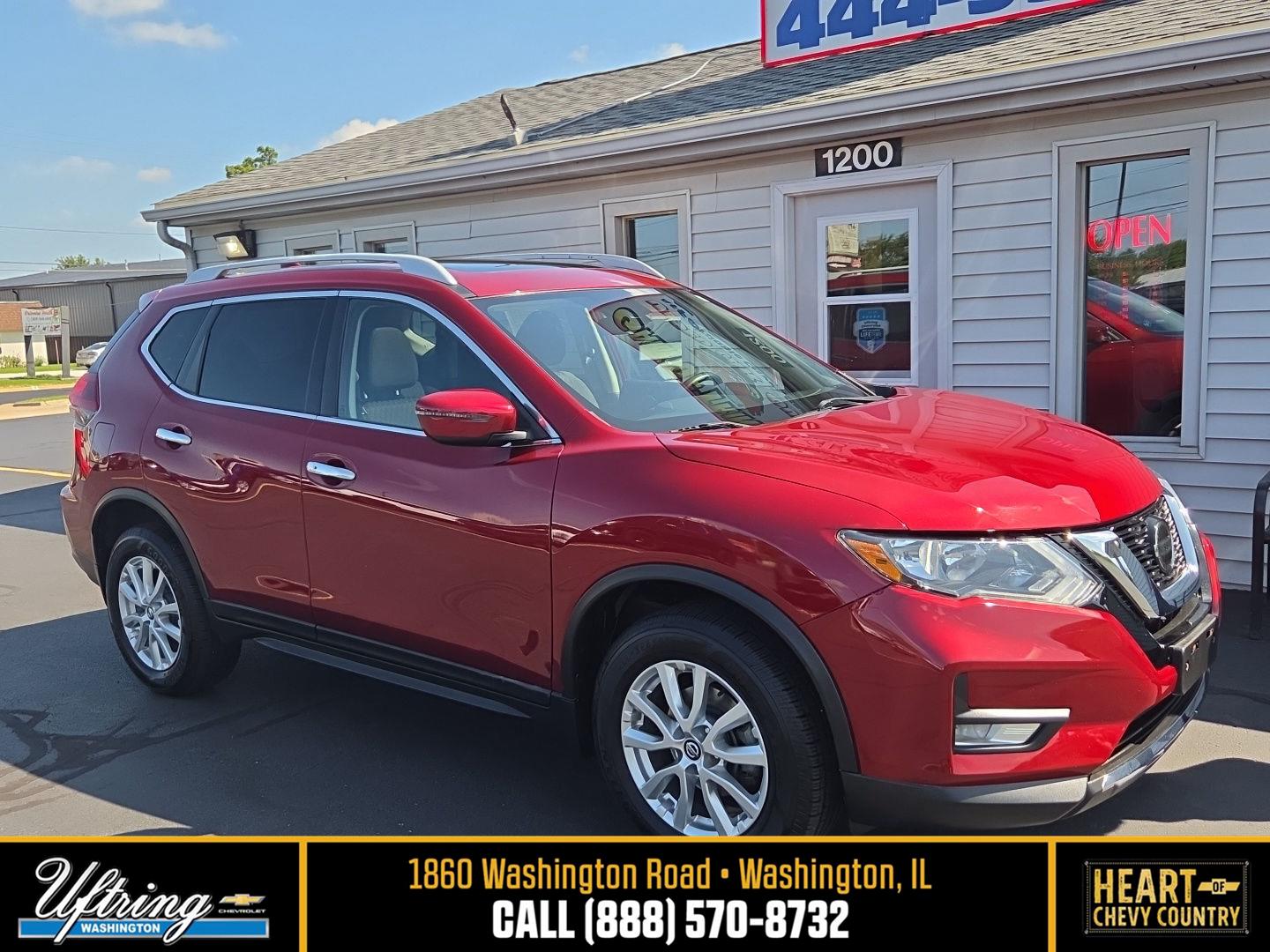 Red (Scarlet Ember Tintcoat) 2020 Nissan Rogue SUV / Crossover All-Wheel Drive Continuously Variable Transmission