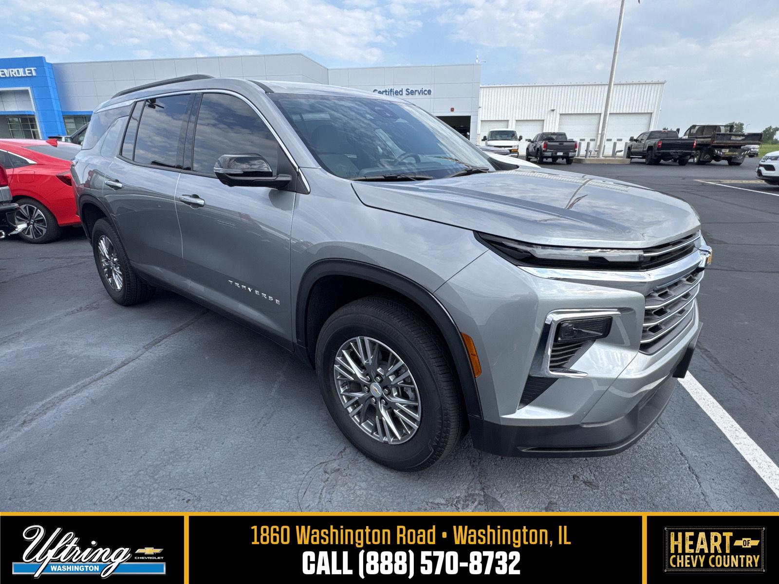 Sterling Gray Metallic 2026 Chevrolet Traverse SUV / Crossover Front-Wheel Drive 8-Speed Automatic