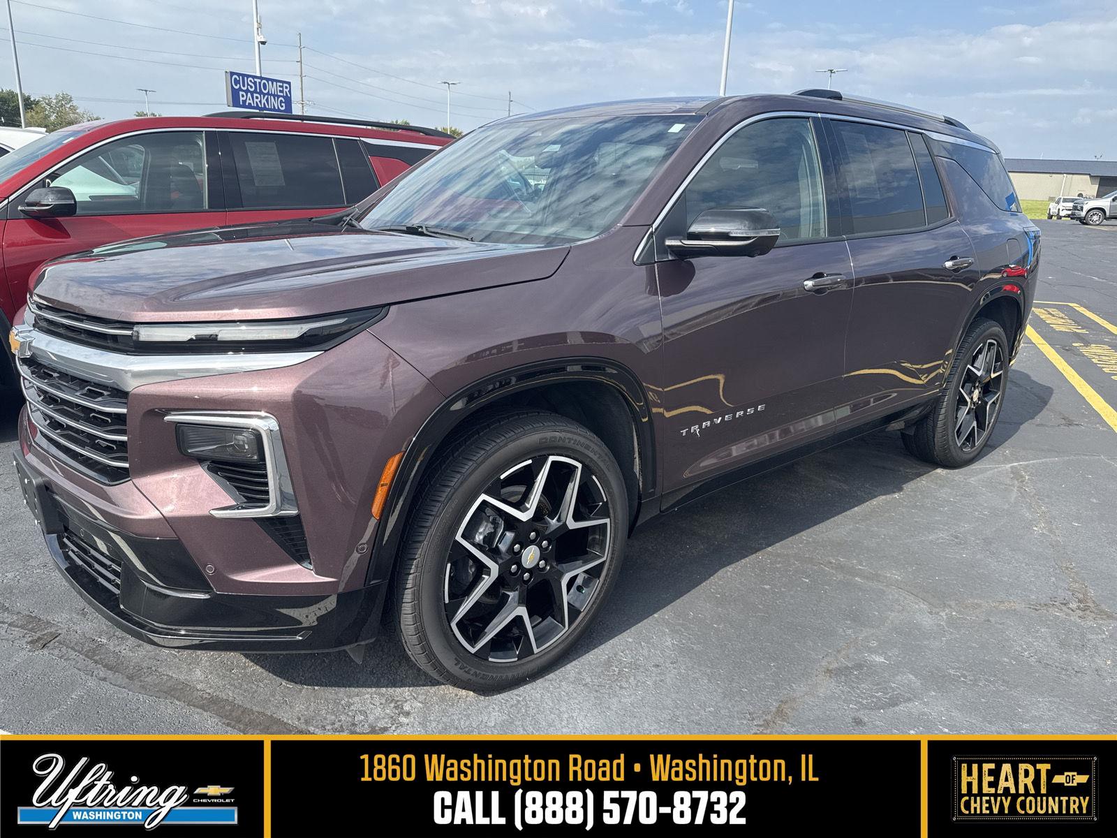 Stardust Metallic 2026 Chevrolet Traverse SUV / Crossover Four-Wheel Drive 8-Speed Automatic