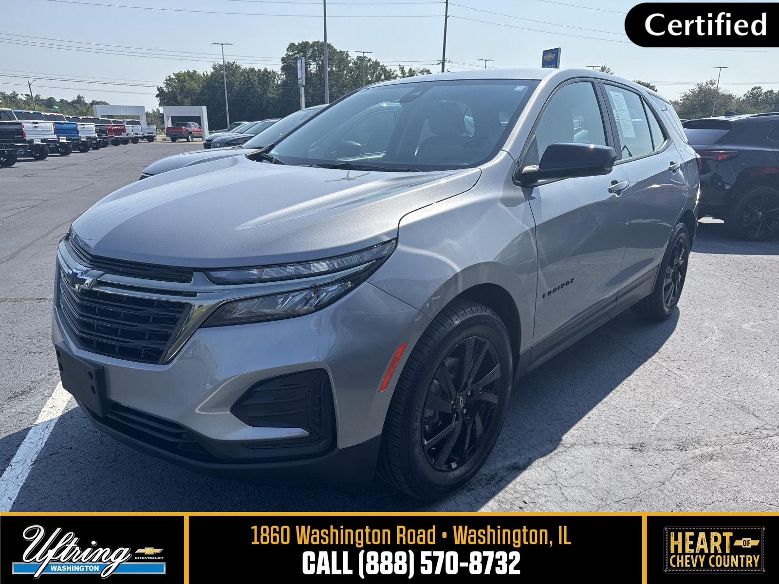 Sterling Gray Metallic 2024 Chevrolet Equinox SUV / Crossover Front-Wheel Drive 6-Speed Automatic