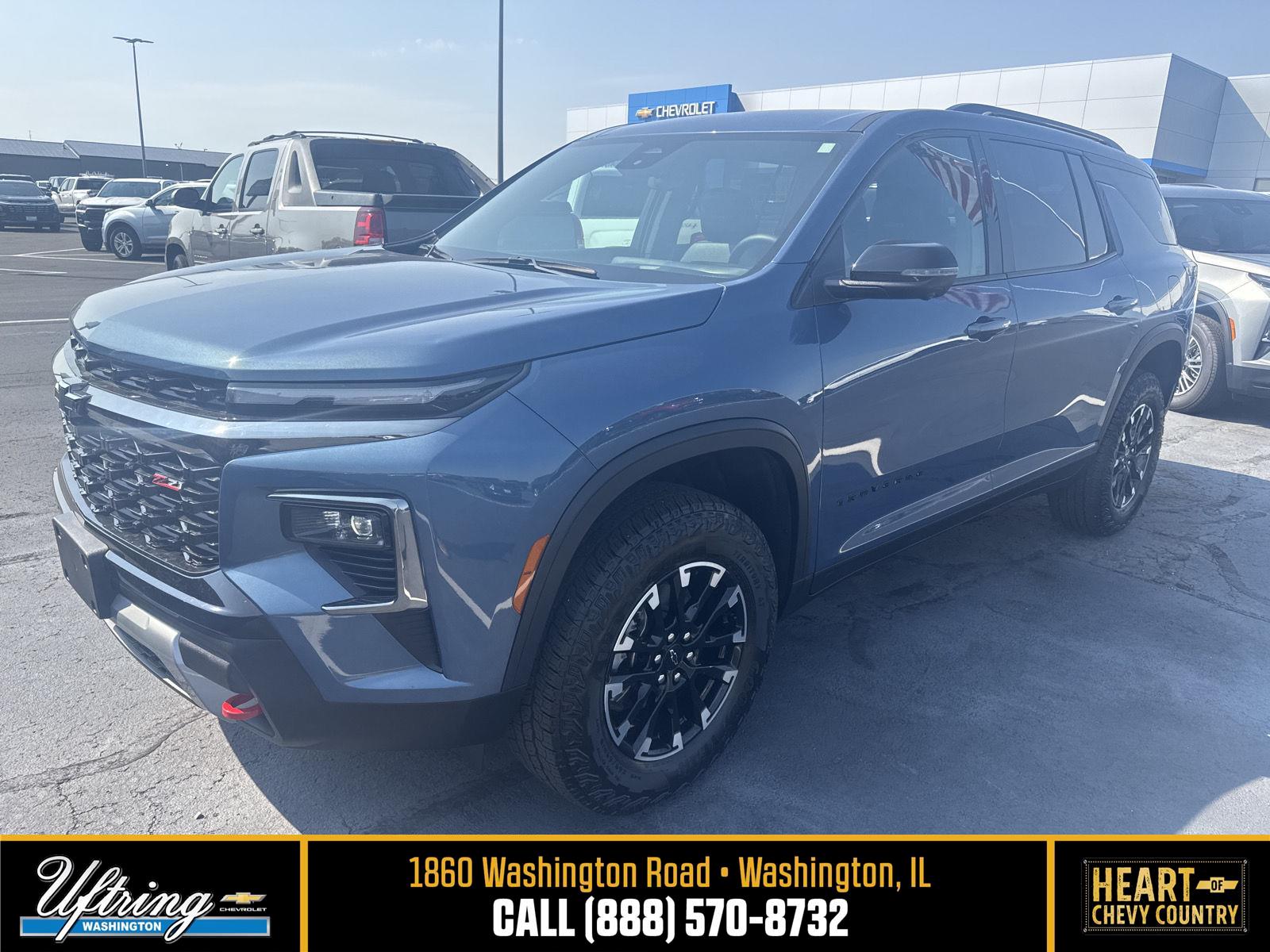 2025 Chevrolet Traverse Azul (Lakeshore Blue Metallic) SUV/Crossover Todo terreno 8 velocidades Automática