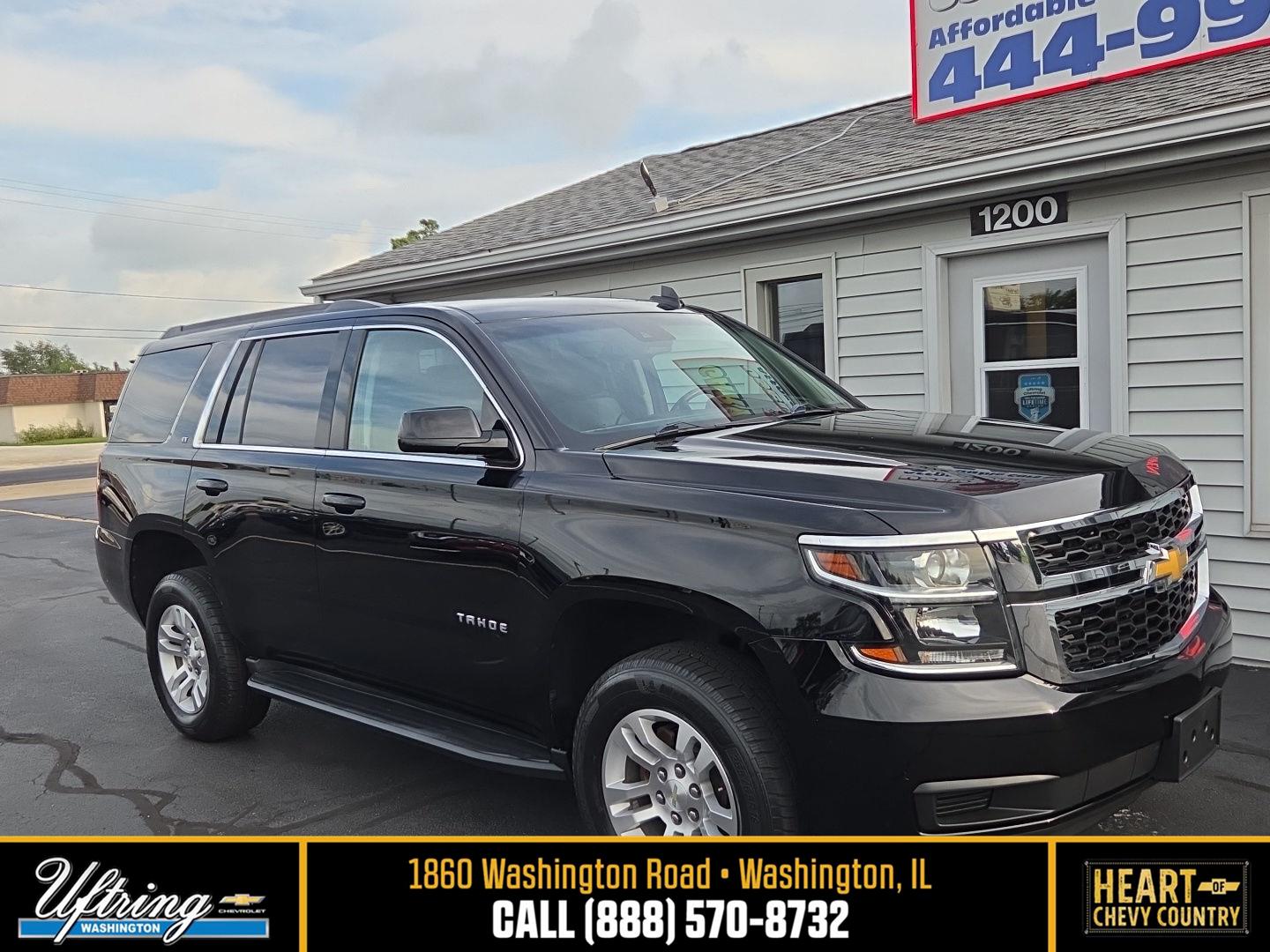 Black 2018 Chevrolet Tahoe SUV / Crossover Four-Wheel Drive 6-Speed Automatic