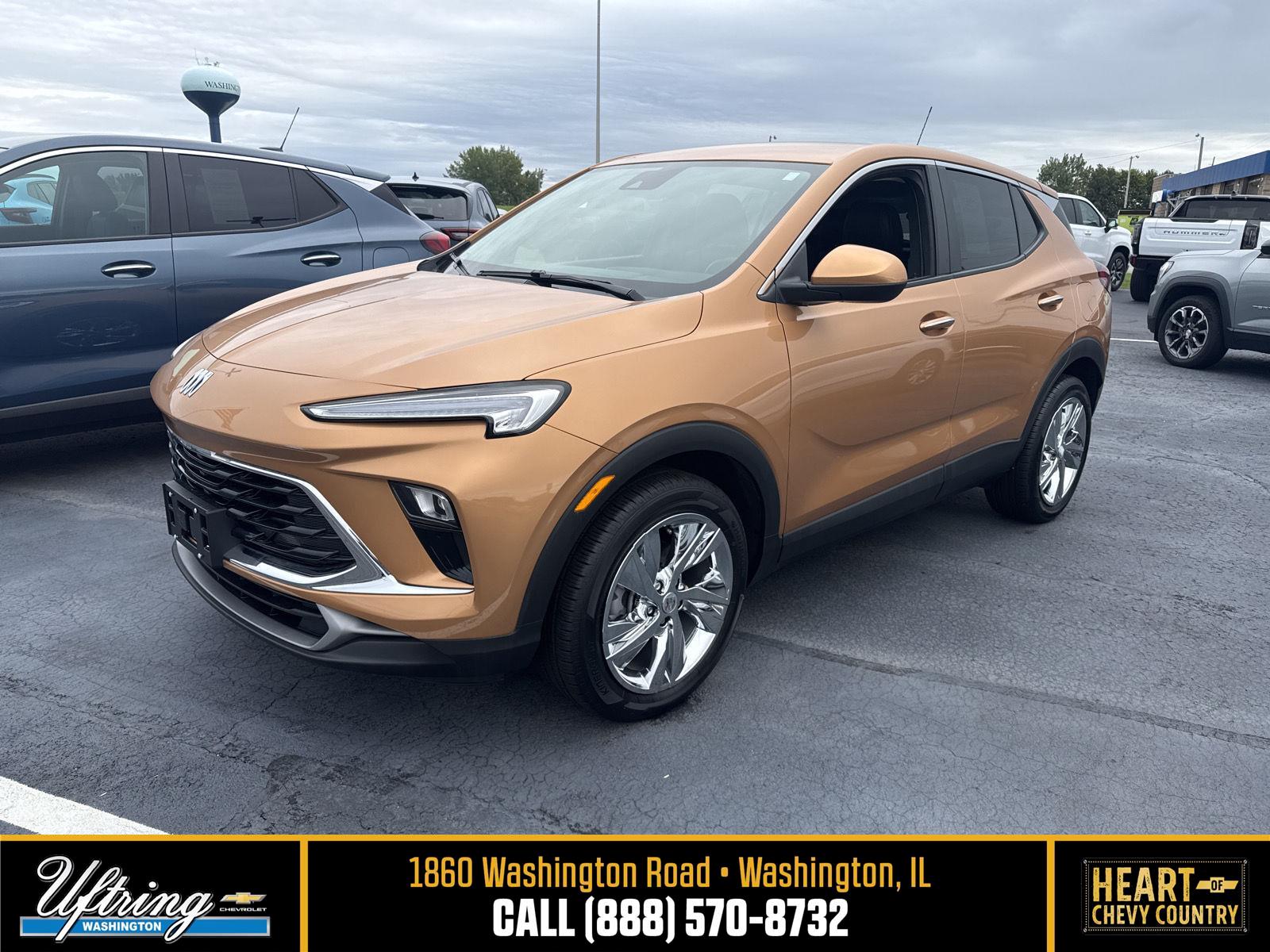 Red (Copper Ice Metallic) 2024 Buick Encore GX SUV / Crossover Front-Wheel Drive Continuously Variable Transmission