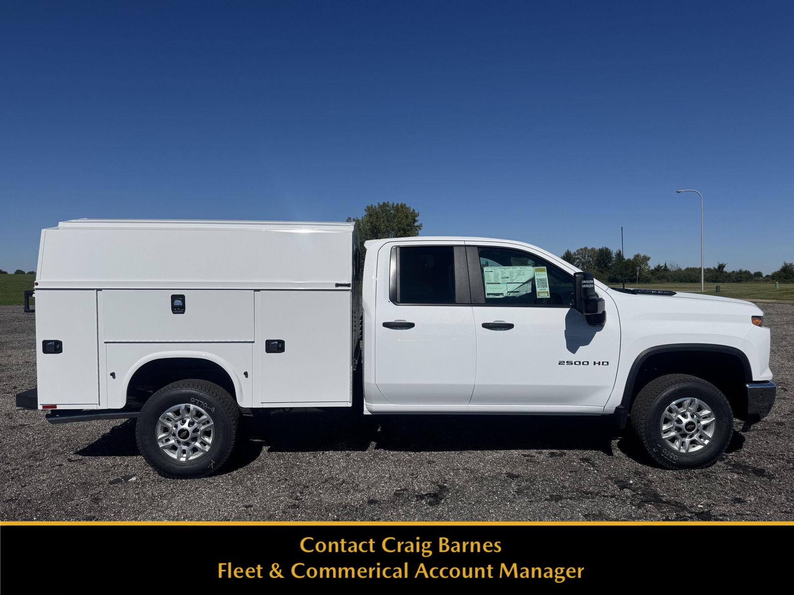 Summit White 2026 Chevrolet Silverado 2500HD Pickup Truck Four-Wheel Drive Automatic