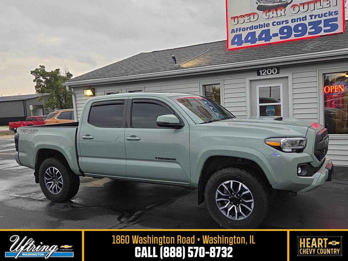 Lunar Rock 2022 Toyota Tacoma Pickup Truck Four-Wheel Drive Manual