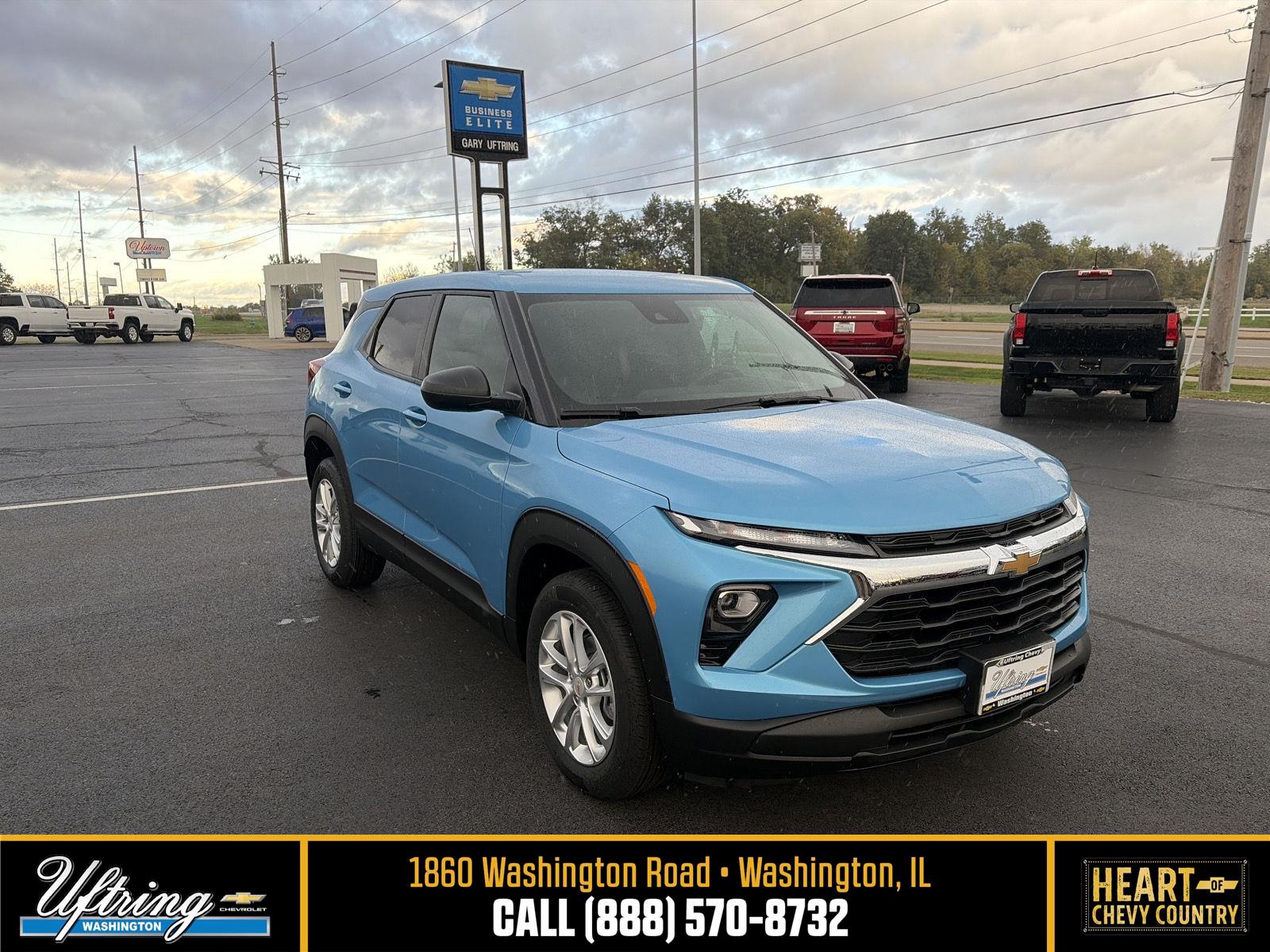 Marina Blue Metallic 2026 Chevrolet Trailblazer SUV / Crossover Four-Wheel Drive 9-Speed Automatic