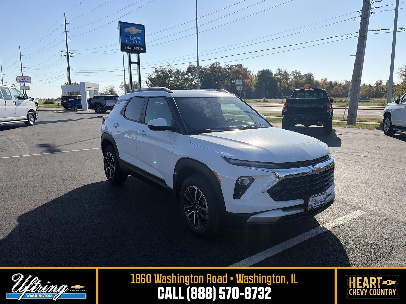 Summit White 2026 Chevrolet Trailblazer SUV / Crossover Four-Wheel Drive 9-Speed Automatic
